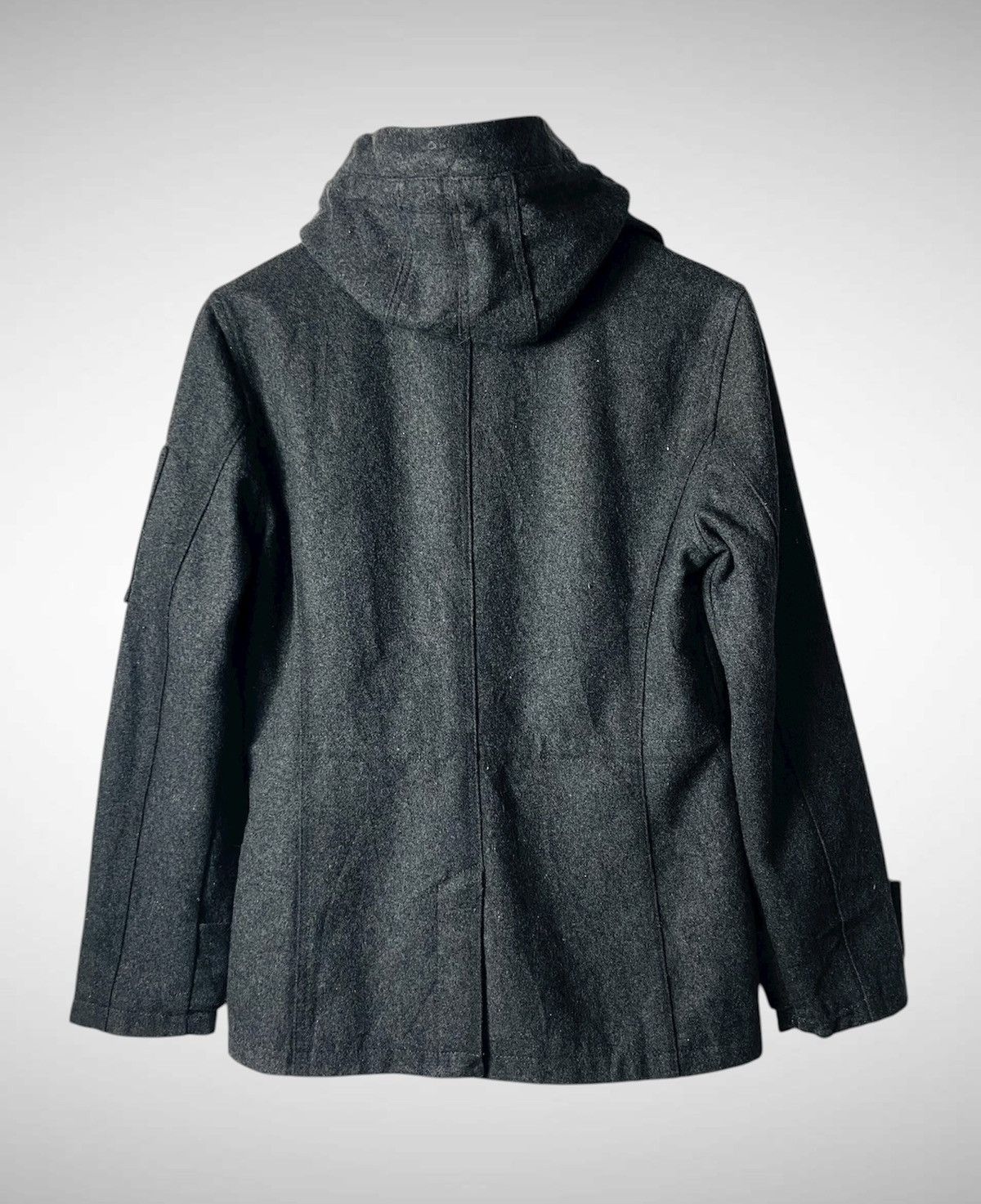 semanticdesign Semantic Design Multipocket Hoodie Wool Jacket Size M / US 6-8 / IT 42-44 - 2 Thumbnail