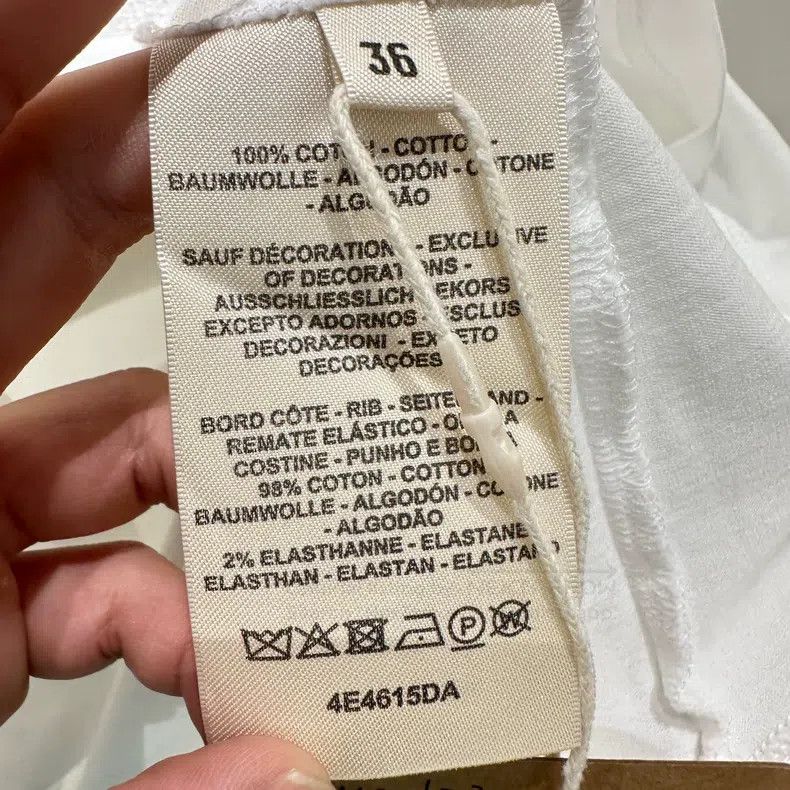 Hermes Hermes Classic H Pocket Short Sleeve T-Shirt Size XS / US 0-2 / IT 36-38 - 4 Thumbnail