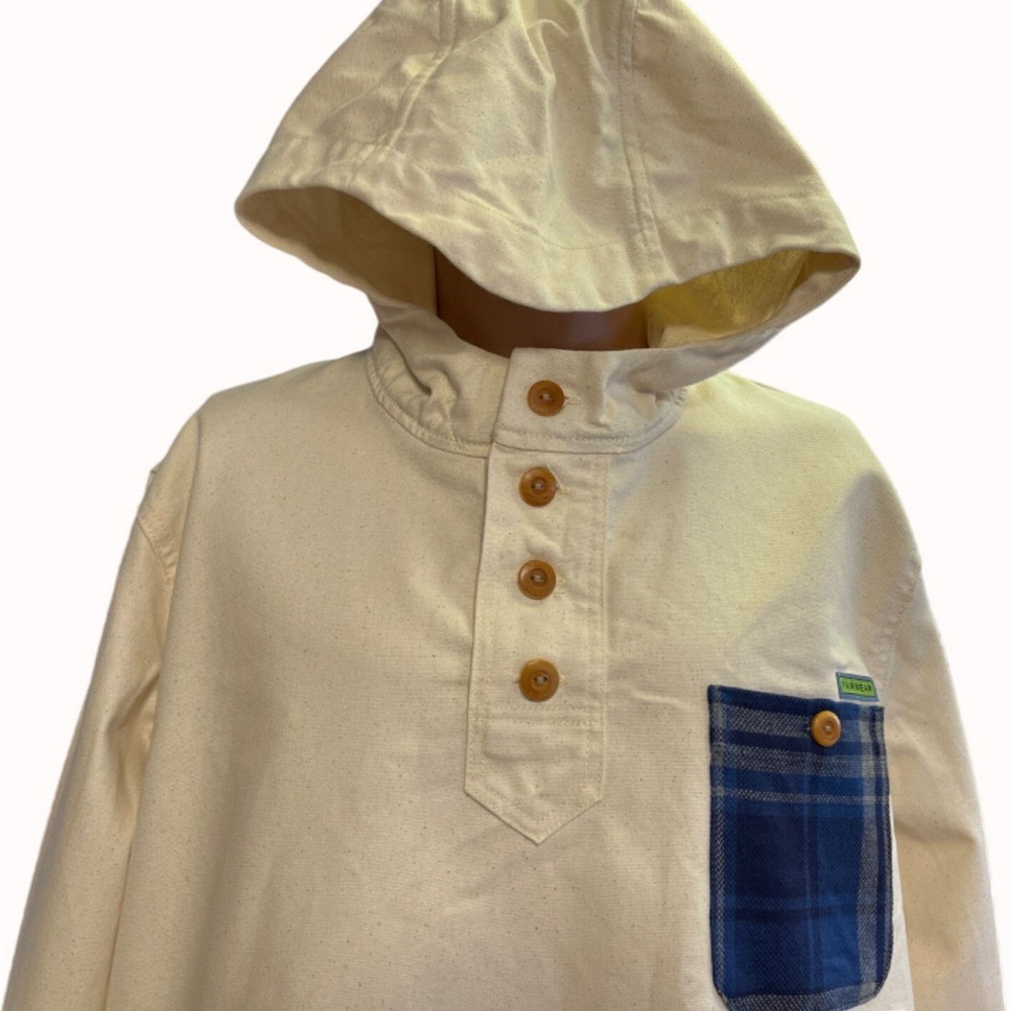 Other Fairwear Men's Beige Hooded Shirt/Pullover Sz XL SKU 4805 (# Size US XL / EU 56 / 4 - 3 Thumbnail