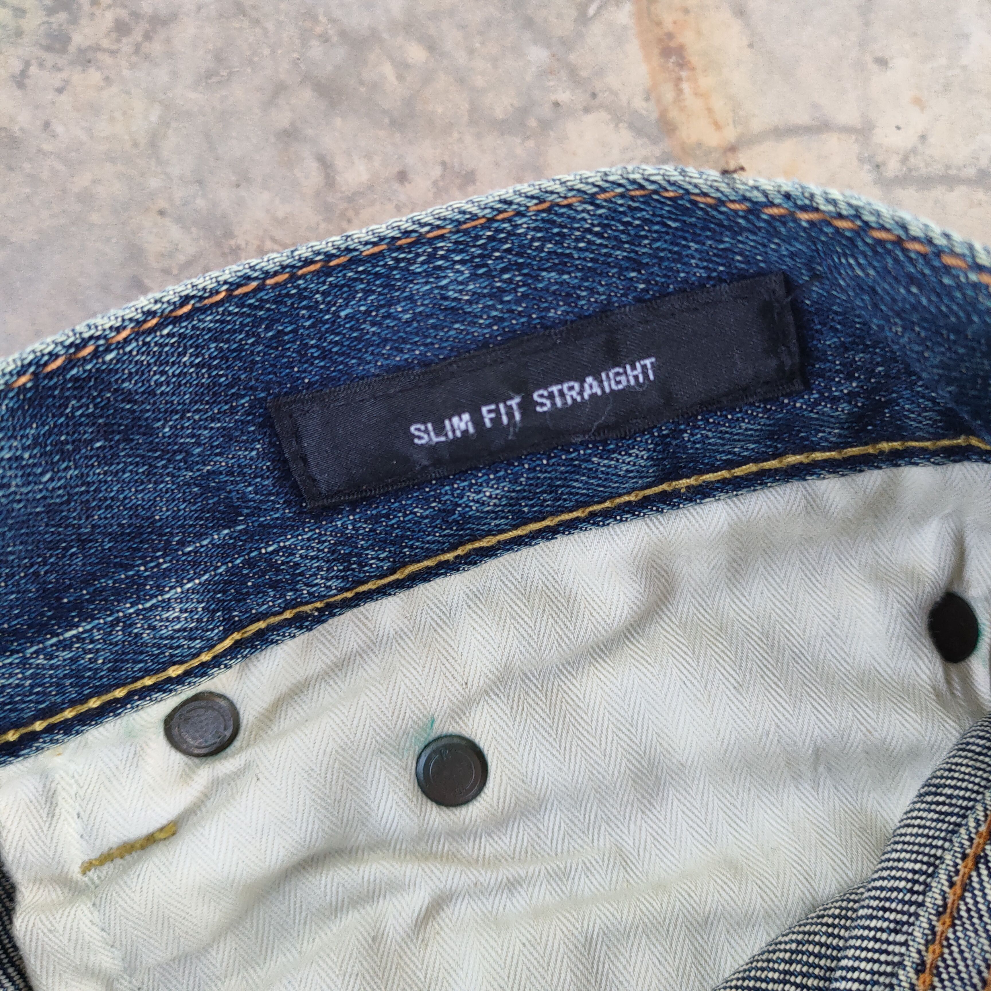 Japanese Brand W33 VINTAGE JAPANESE S001 FADED JEANS DENIM PANTS Size US 33 - 12 Thumbnail
