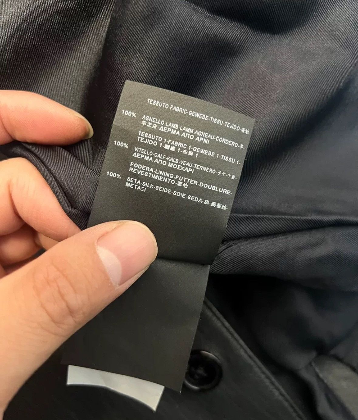 Saint Laurent Paris × Yves Saint Laurent Saint Laurent SLP genuine 14 spliced lambskin suit Size US L / EU 52-54 / 3 - 5 Thumbnail