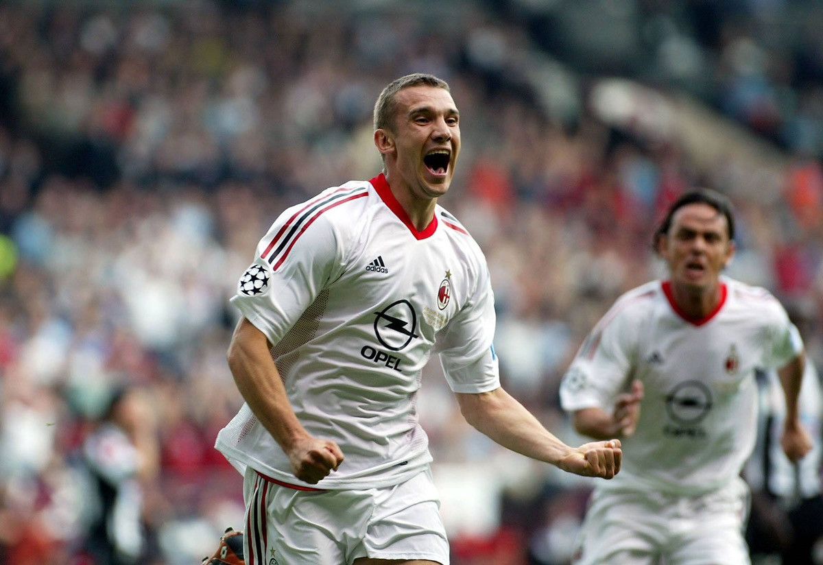 Adidas Ac Milan Away 2002-03 Champions League Final Shevchenko #9 Size US M / EU 48-50 / 2 - 14 Thumbnail