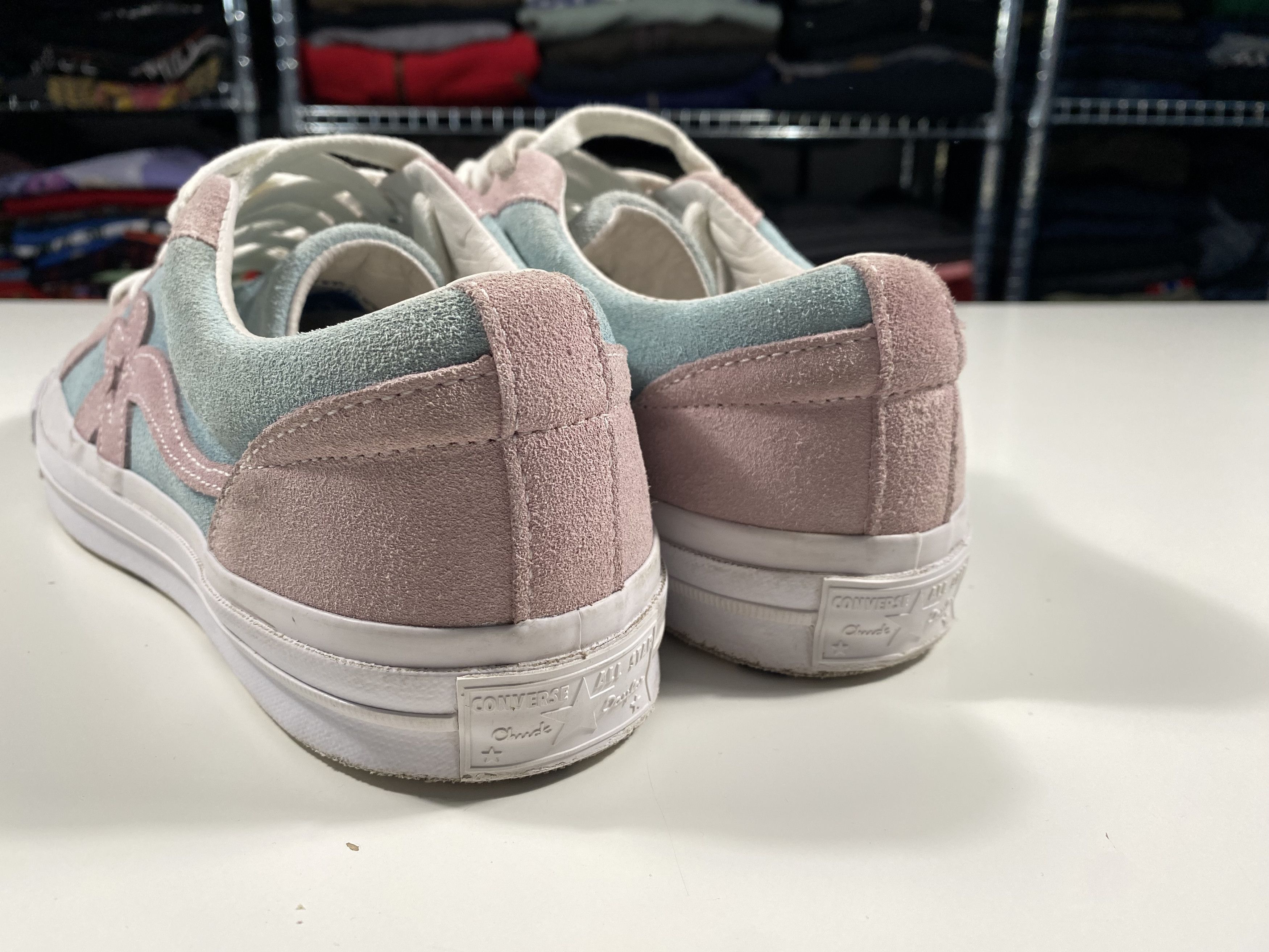Golf le Fleur Golf le Fleur x Converse One Star "Plume" Suede Sneakers Size US 9.5 / EU 42-43 - 10 Thumbnail