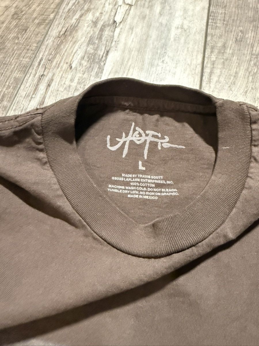 Travis Scott Travis Scott Utopia C2 t-shirt size large Size US L / EU 52-54 / 3 - 2 Thumbnail