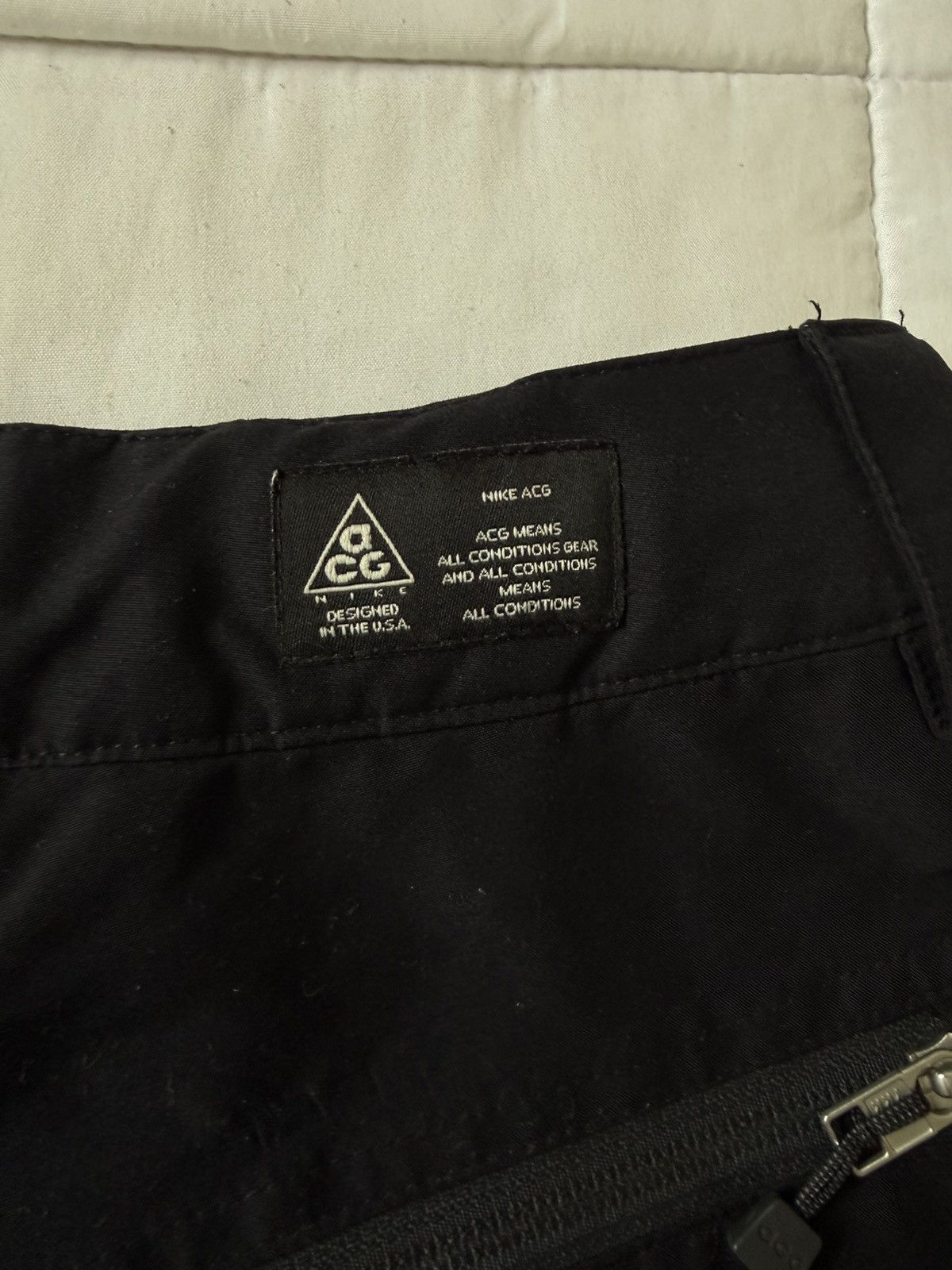 Nike ACG Nike ACG GORE-TEX Black Pants Size US 32 / EU 48 - 10 Thumbnail