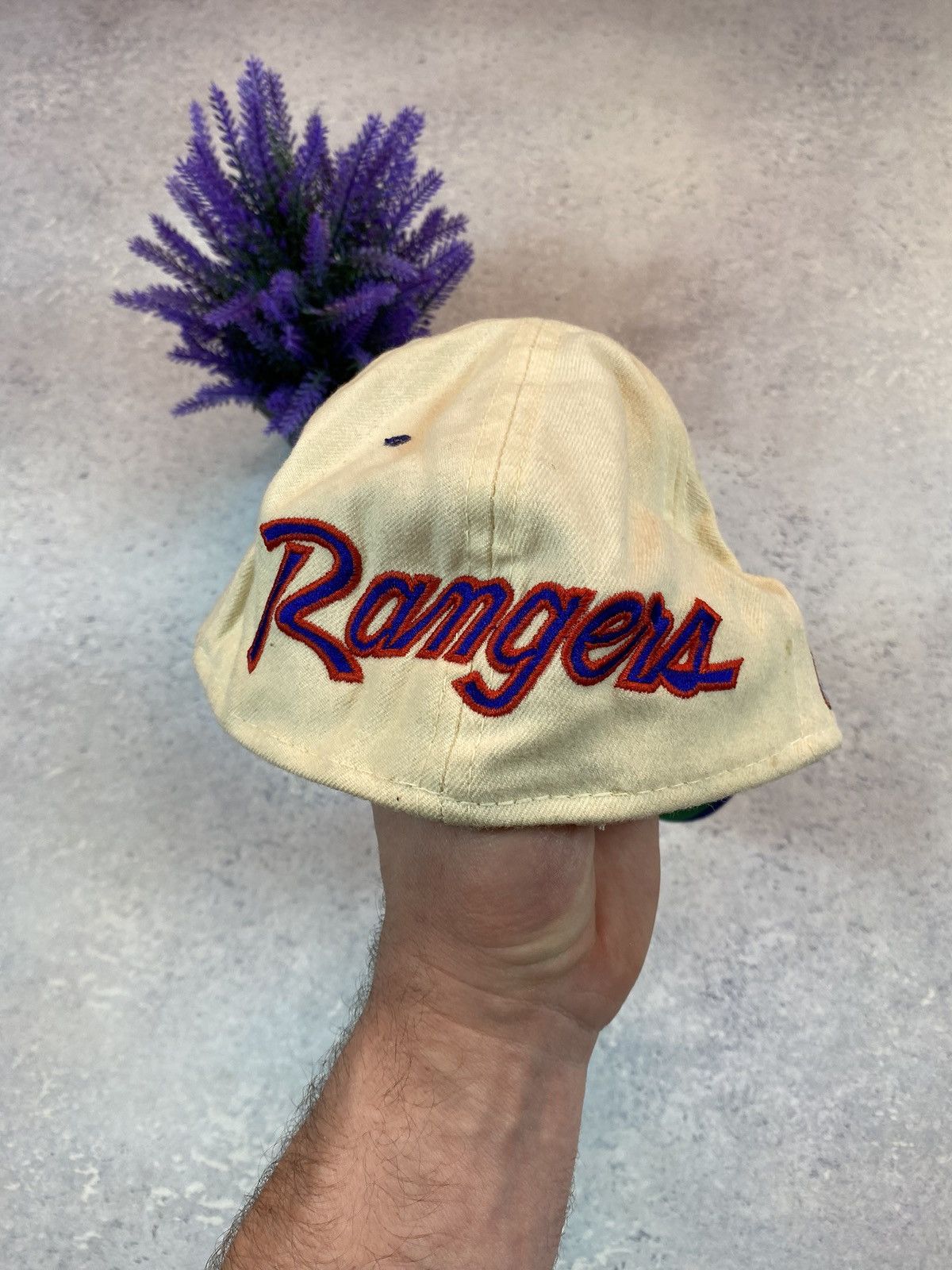 NHL × Vintage Vintage NHL New York Rangers Cap Size ONE SIZE - 4 Thumbnail