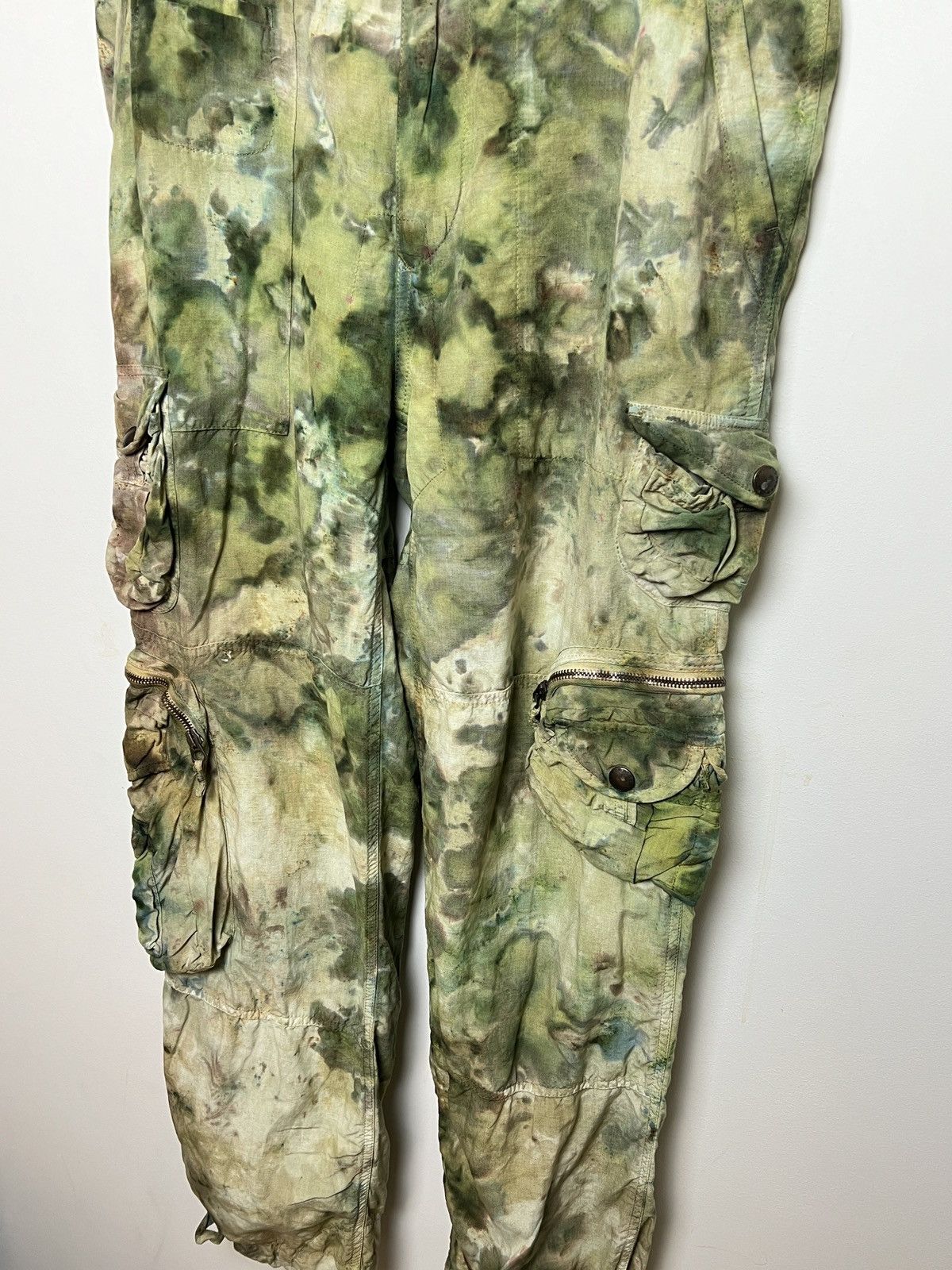 Polo Ralph Lauren ralph lauren tie dye cargo camo multipocket army pants Size US 33 - 3 Thumbnail