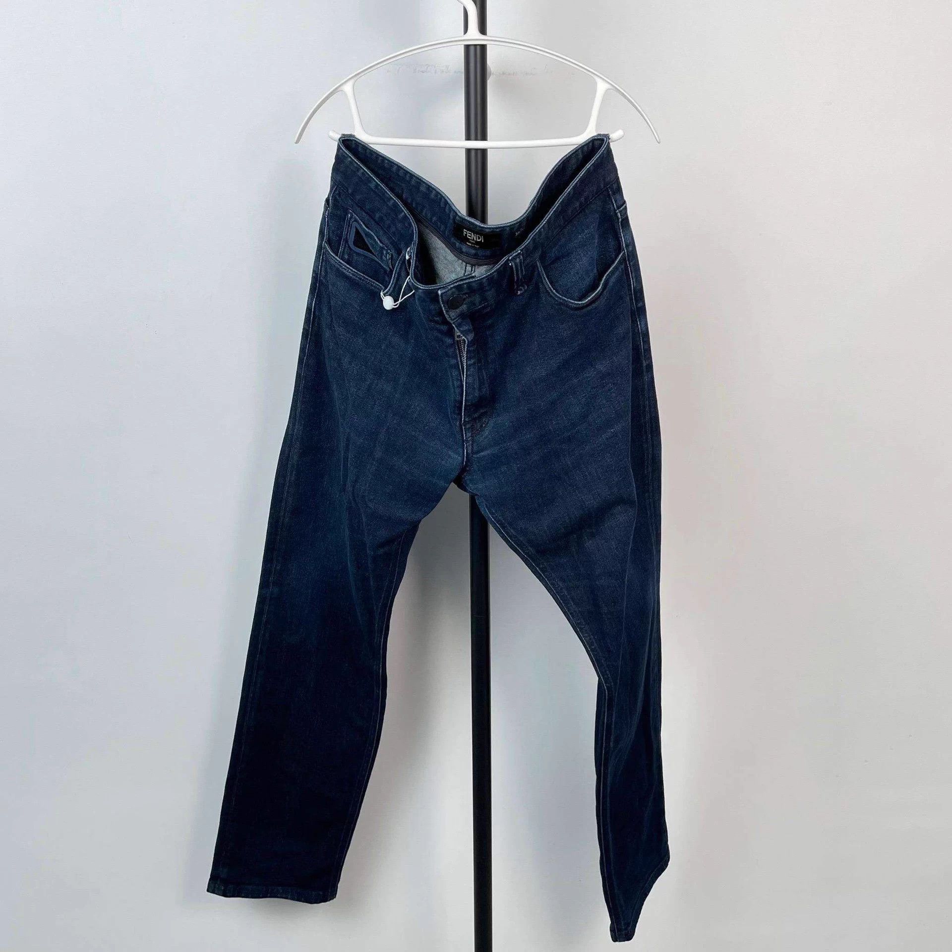 Fendi Fendi Denim Pants Blue Size 34/36 Size US 34 / EU 50 - 1 Thumbnail
