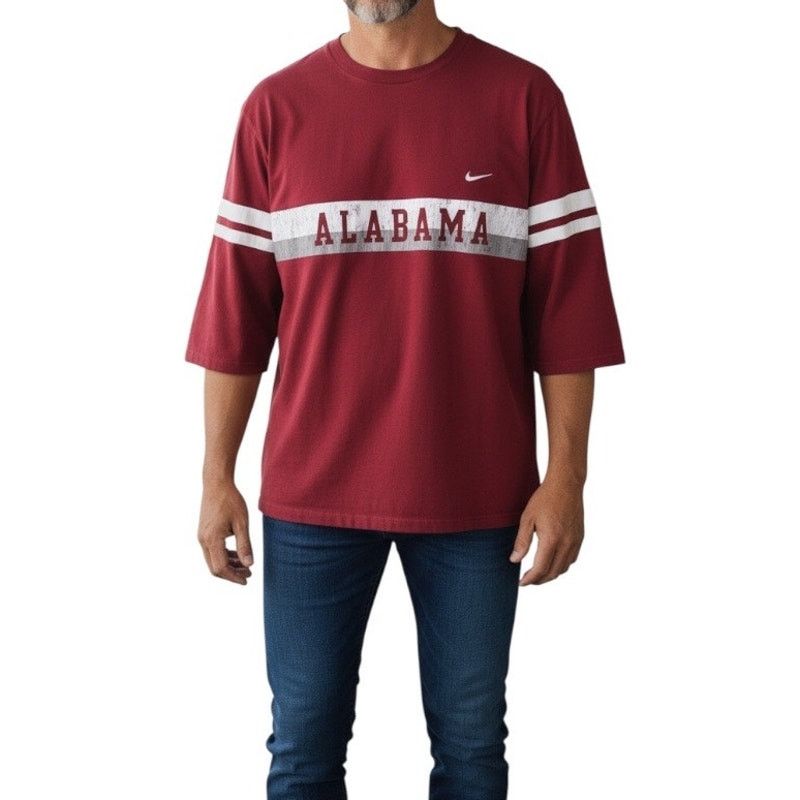 Nike Nike Alabama Crimson Tide jersey style varsity T-shirt small Size US S / EU 44-46 / 1 - 1 Thumbnail