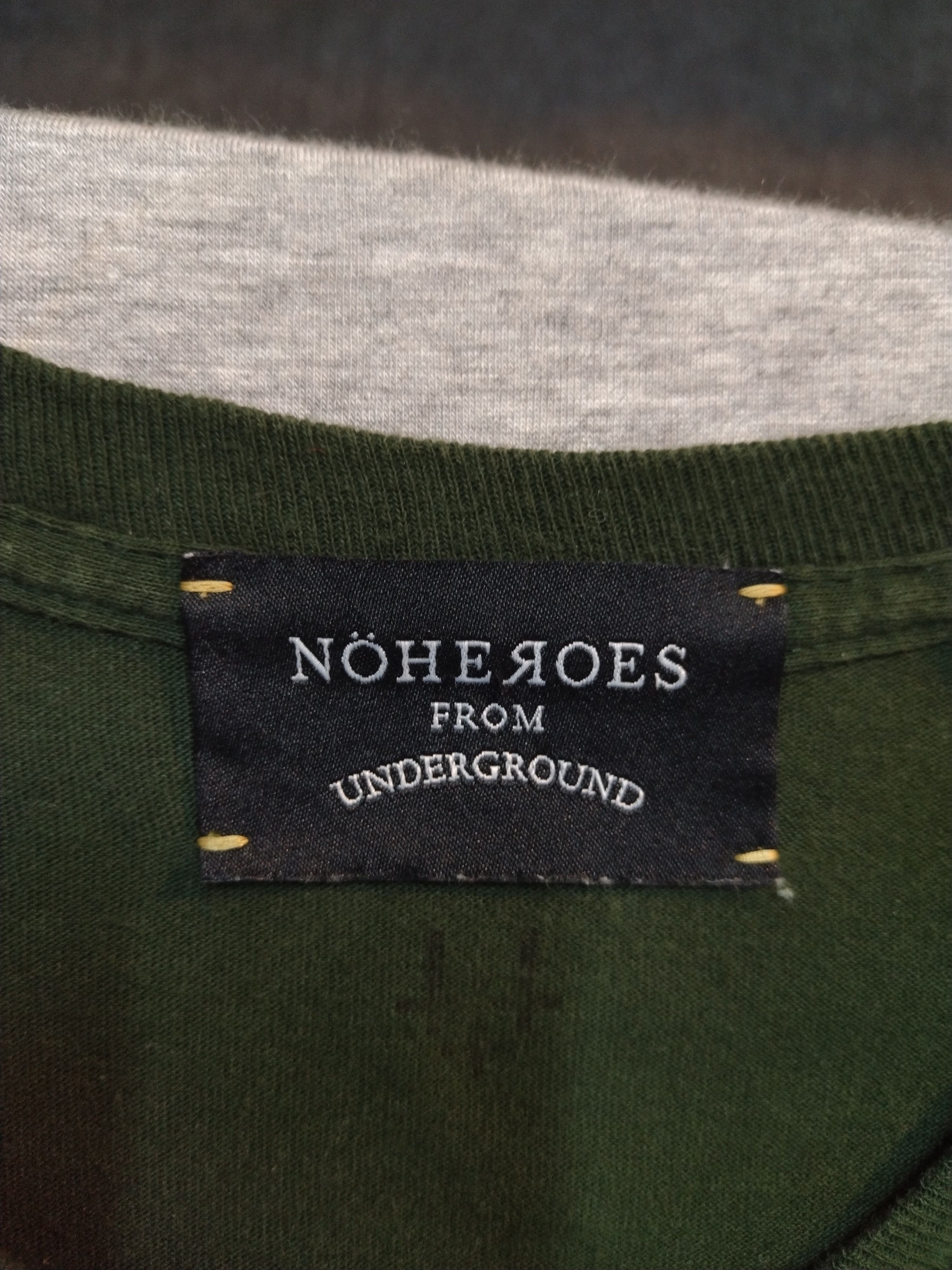 Anime × Art Comes First Awesome big print anime image Noheroes from underground L/S Size US M / EU 48-50 / 2 - 12 Thumbnail