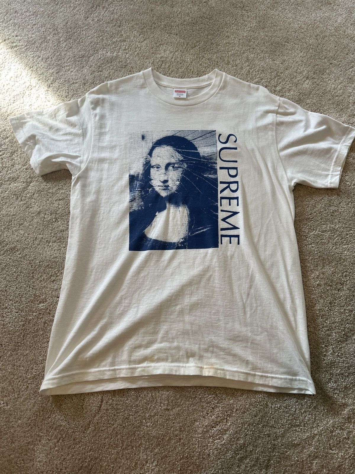その他 wrongwroks Mona Lisa Ripped Off supreme Supreme Mona Lisa Tee | Grailed