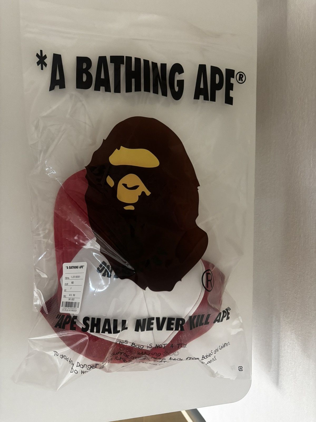 Bape Authentic ape bape go ape pointer college trucker hat new Size ONE SIZE - 13 Thumbnail