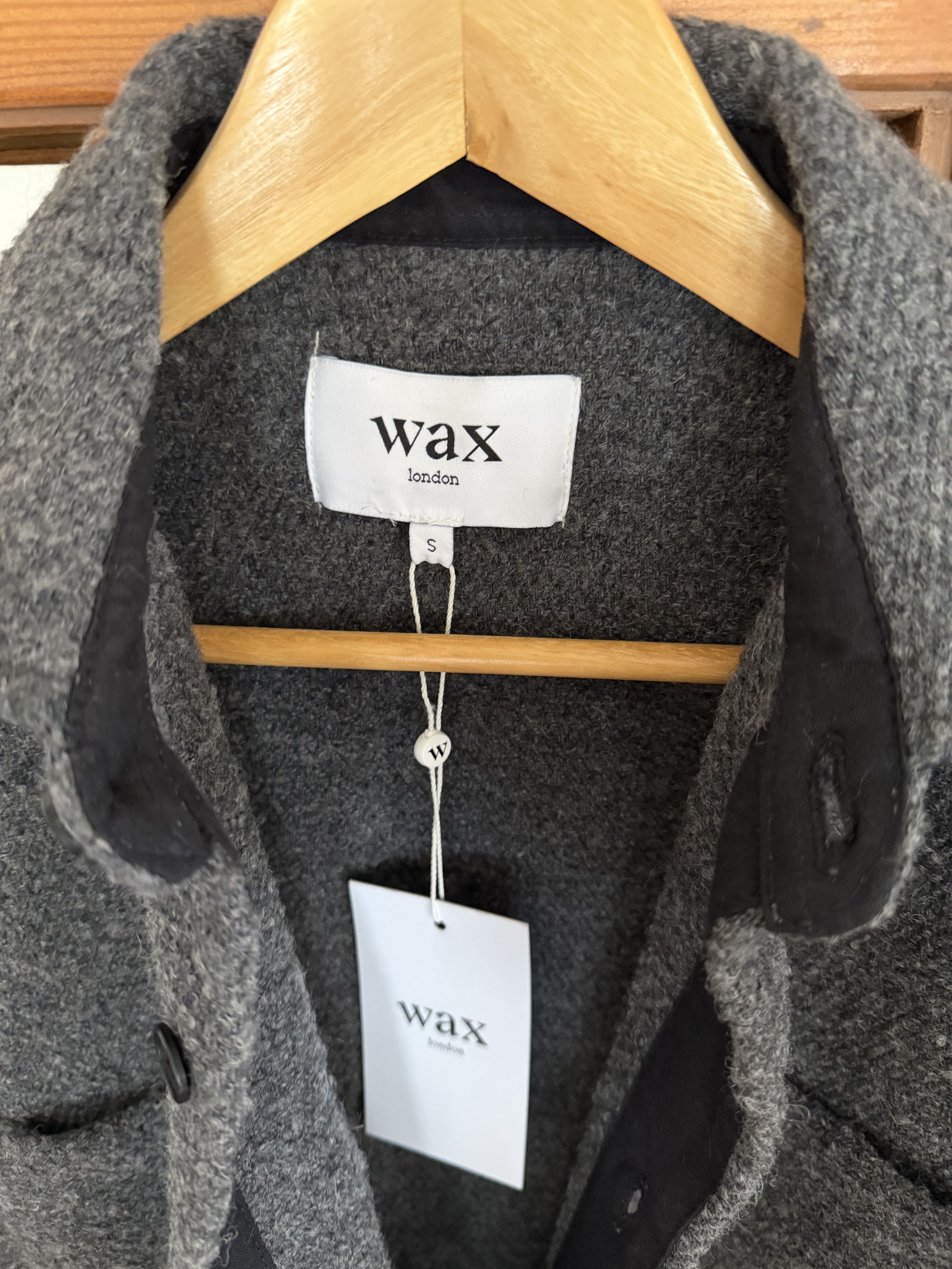 Wax London Wax London Whiting Overshirt Bolt Gray Size US S / EU 44-46 / 1 - 3 Thumbnail