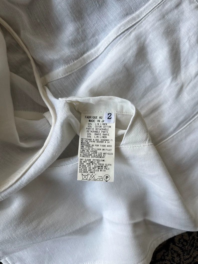 Yohji Yamamoto Yohji Yamamoto Yohji Yamamoto Y's Linen Blazer Jacket Size US M / EU 48-50 / 2 - 8 Thumbnail
