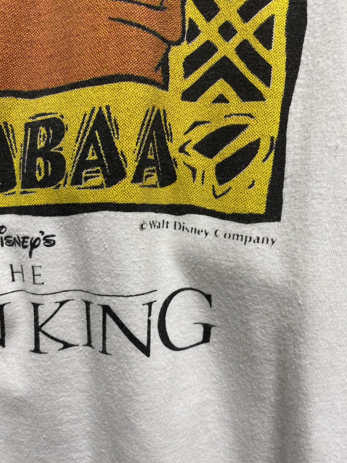 Vintage 90’s Vintage Disney Lion King Movie Tee Shirt Large Size US L / EU 52-54 / 3 - 4 Thumbnail