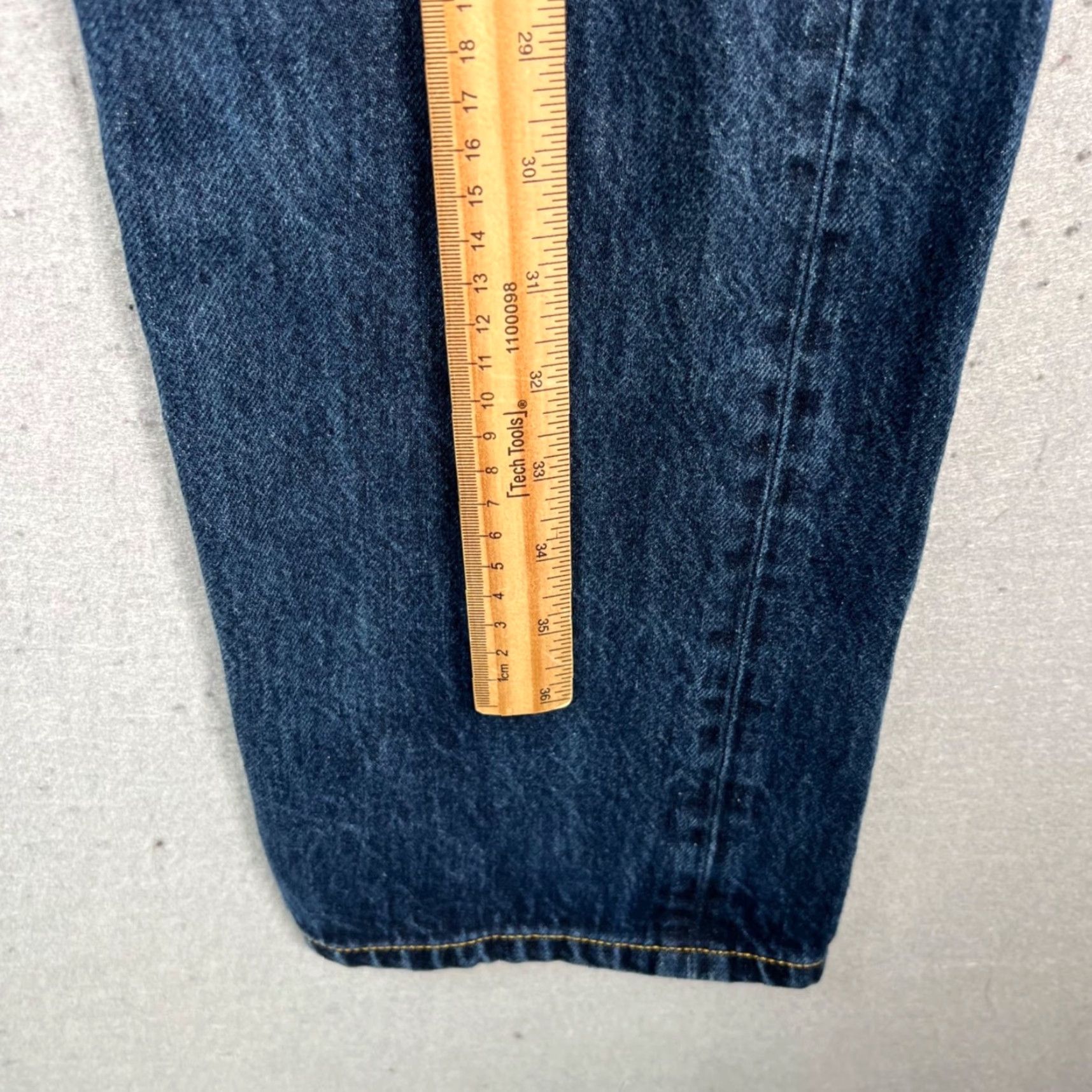 Helmut Lang VINTAGE Helmut Lang Jeans Mens Size 30 Selvedge Raw Denim Straight Leg USA 30 Blue Cotton Pants Slim Mesurement check Mens Size US 30 / EU 46 - 6 Thumbnail