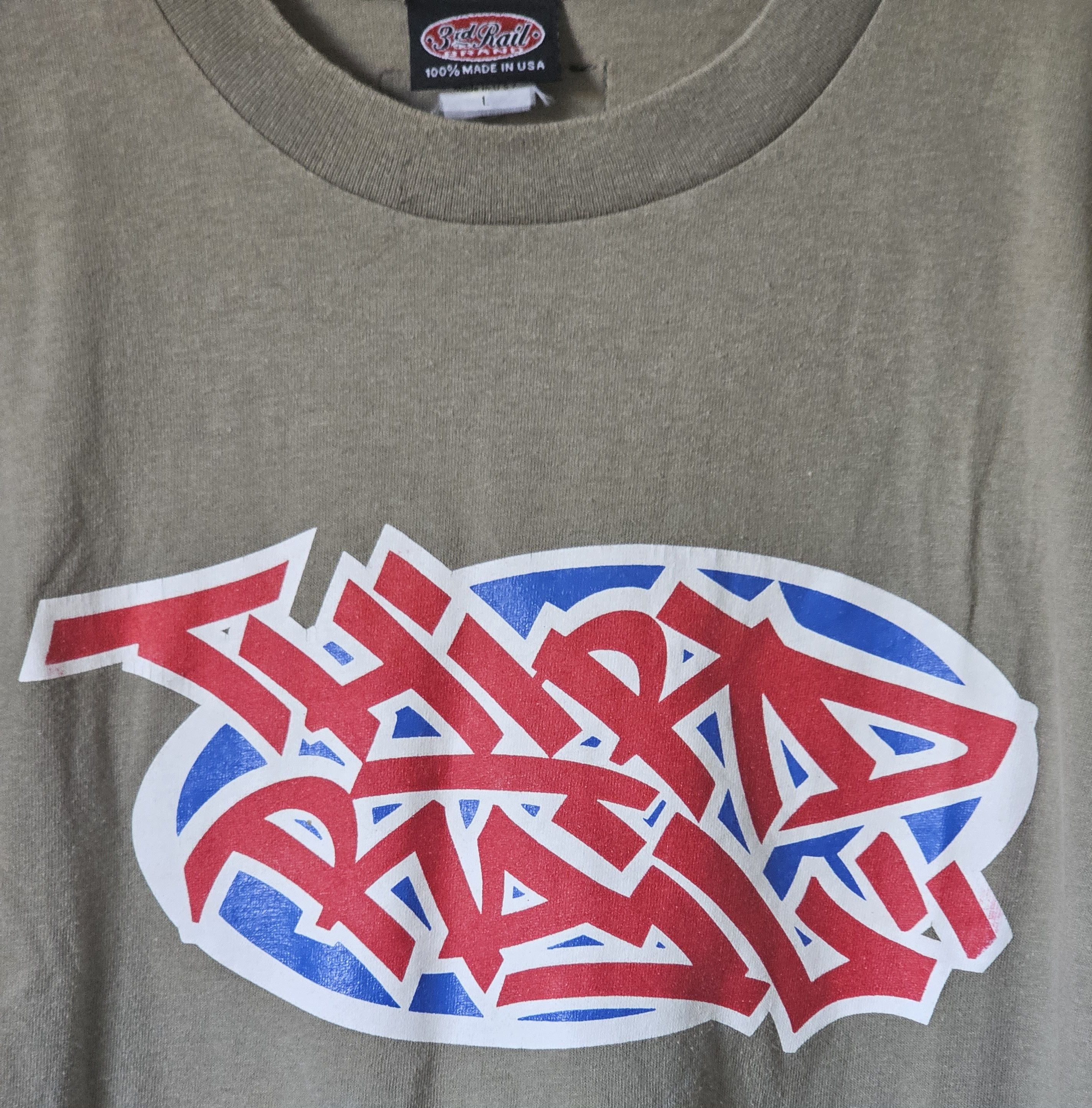 Vintage Third Rail Big Logo Tee Size US L / EU 52-54 / 3 - 2 Thumbnail