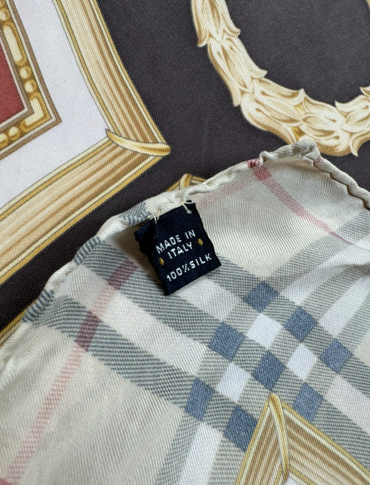 Burberry Burberry Nova Check Silk Scarf Size ONE SIZE - 8 Thumbnail