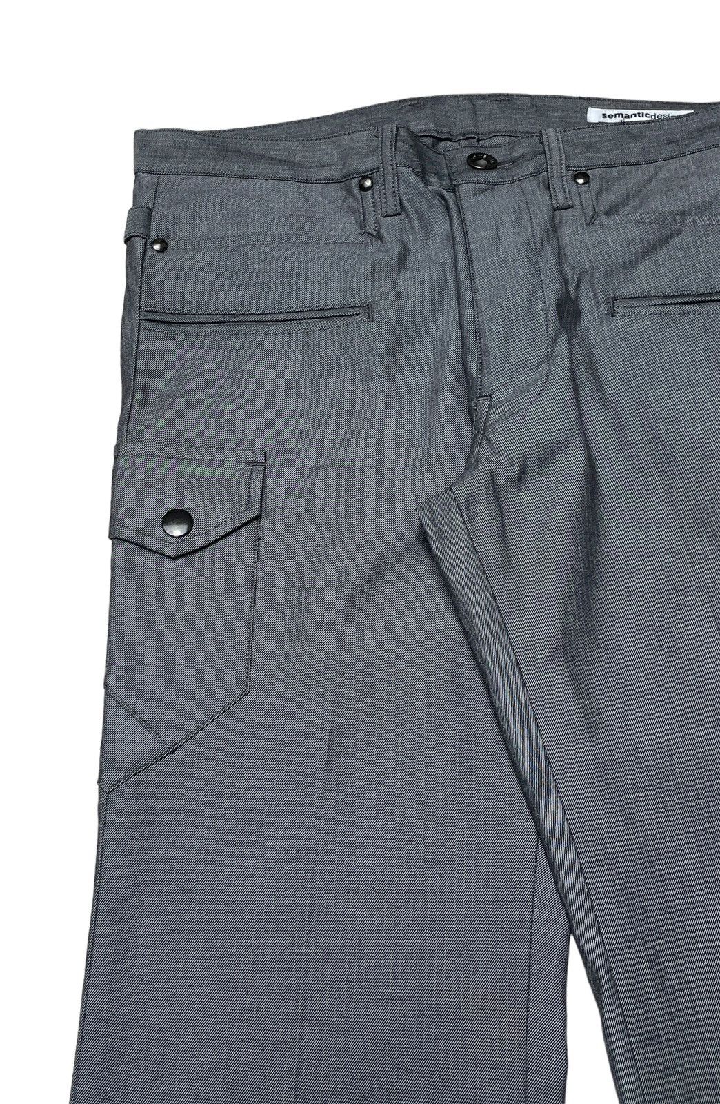 Japanese Brand × Vintage × semanticdesign Vintage Japanese Brand Semantic Design Tactical Pants 2000s Size US 29 - 5 Thumbnail