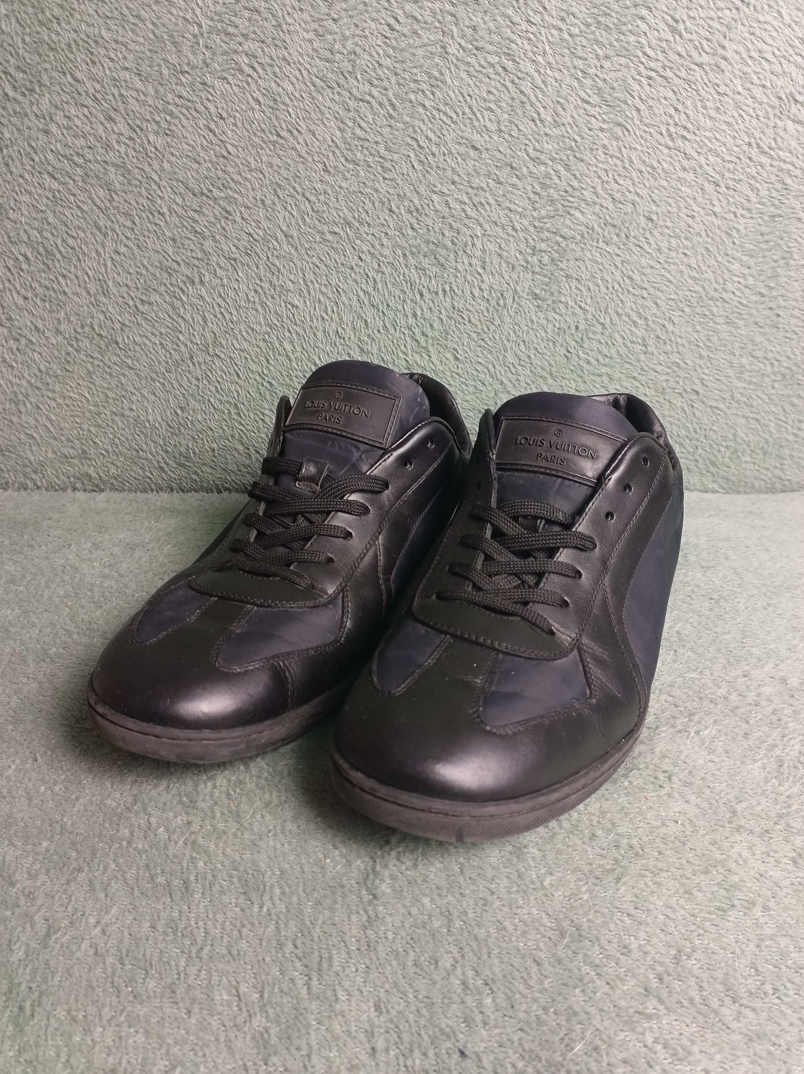 Louis Vuitton Louis Vuitton Black Mens Shoes Trainers Size UK 9 EU 43 Size US 10 / EU 43 - 2 Thumbnail
