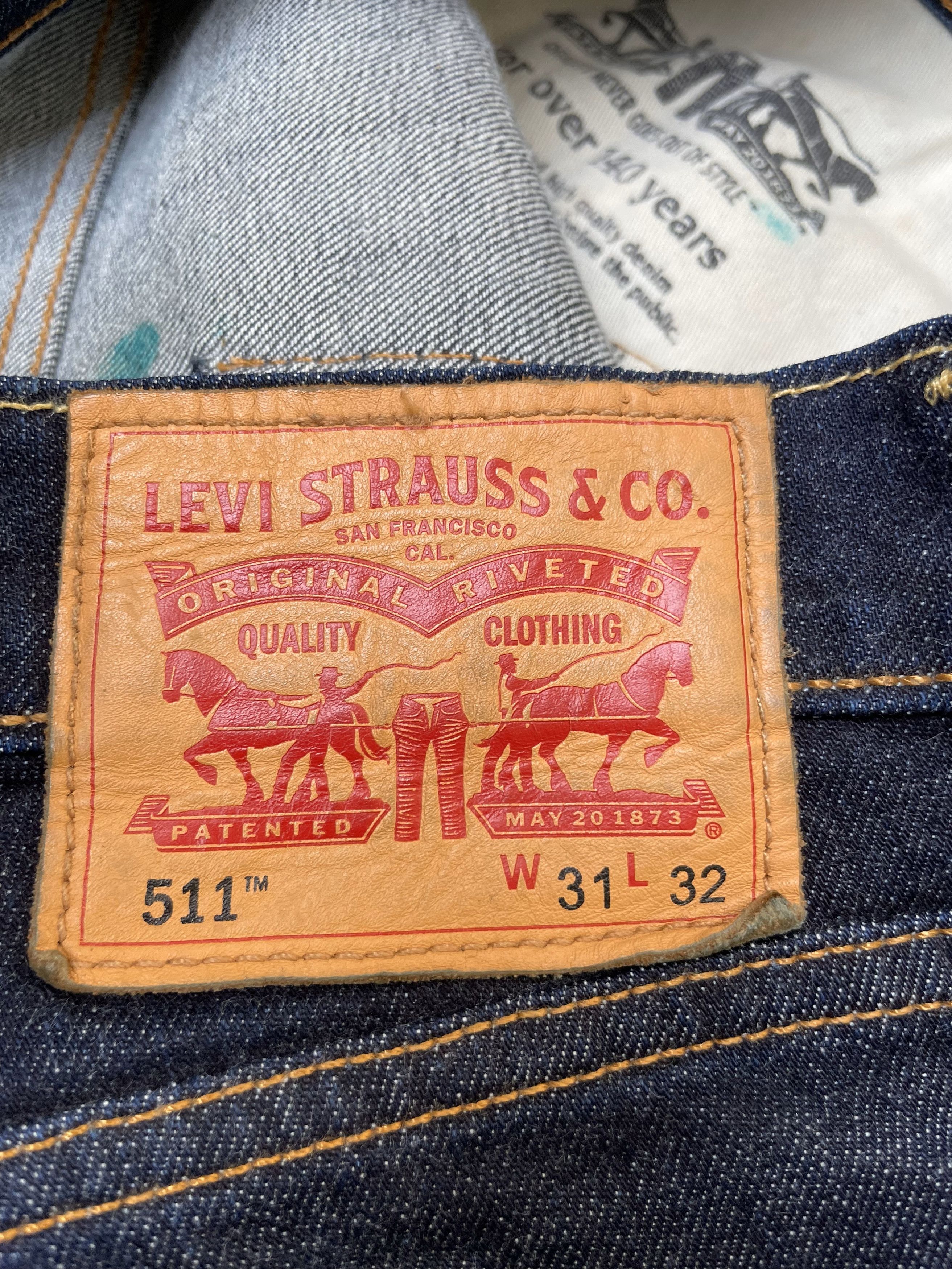 Levi's Levis 511 Indigo Single R Size US 32 / EU 48 - 16 Thumbnail