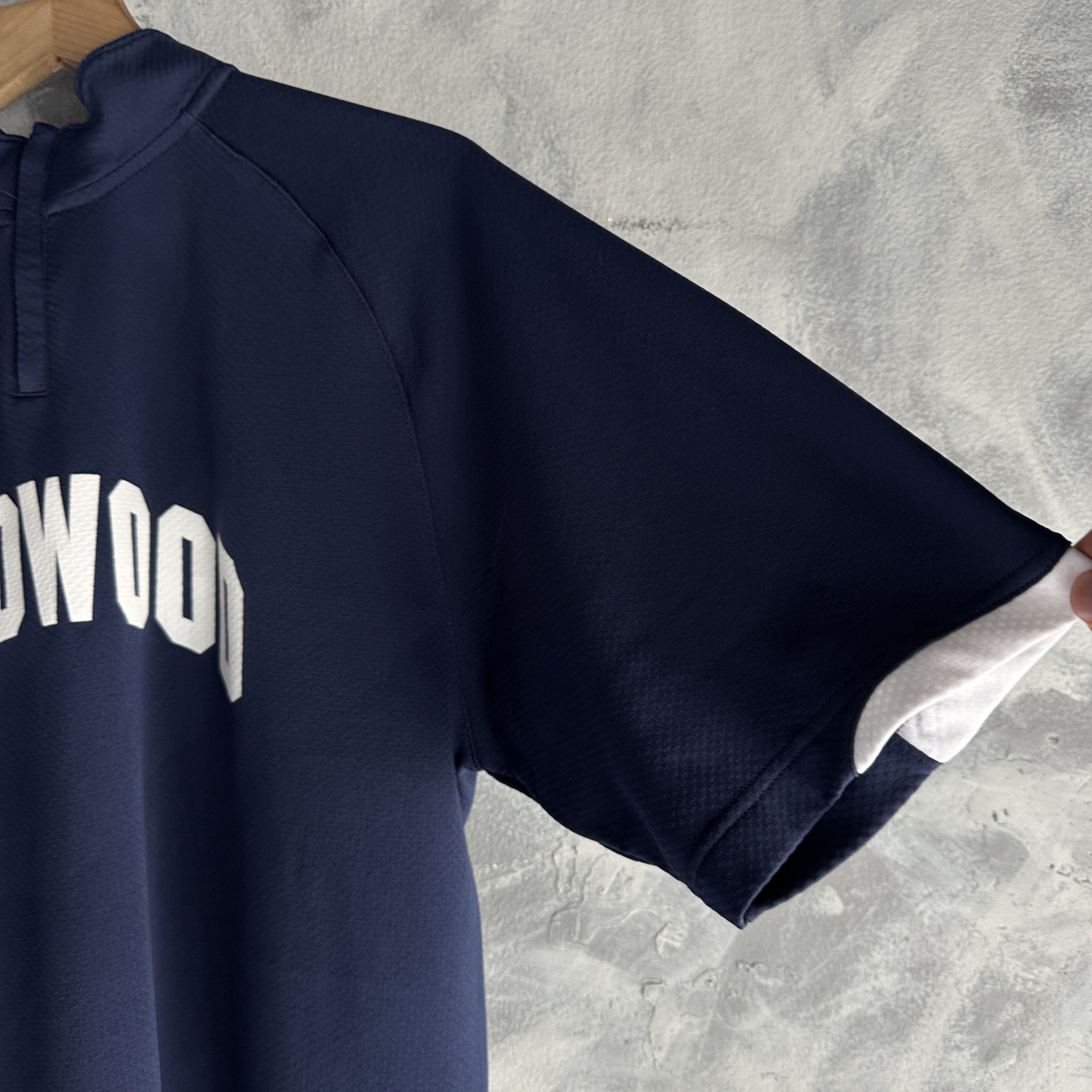 Nike Vtg Nike Wildwood Jersey 1/4 Zip T Shirt Mens High School Size US M / EU 48-50 / 2 - 8 Thumbnail