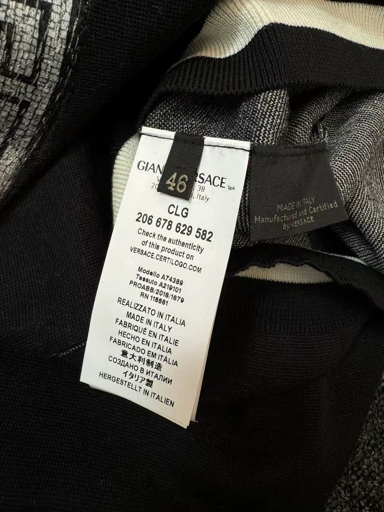 Versace Wool knitted sweater