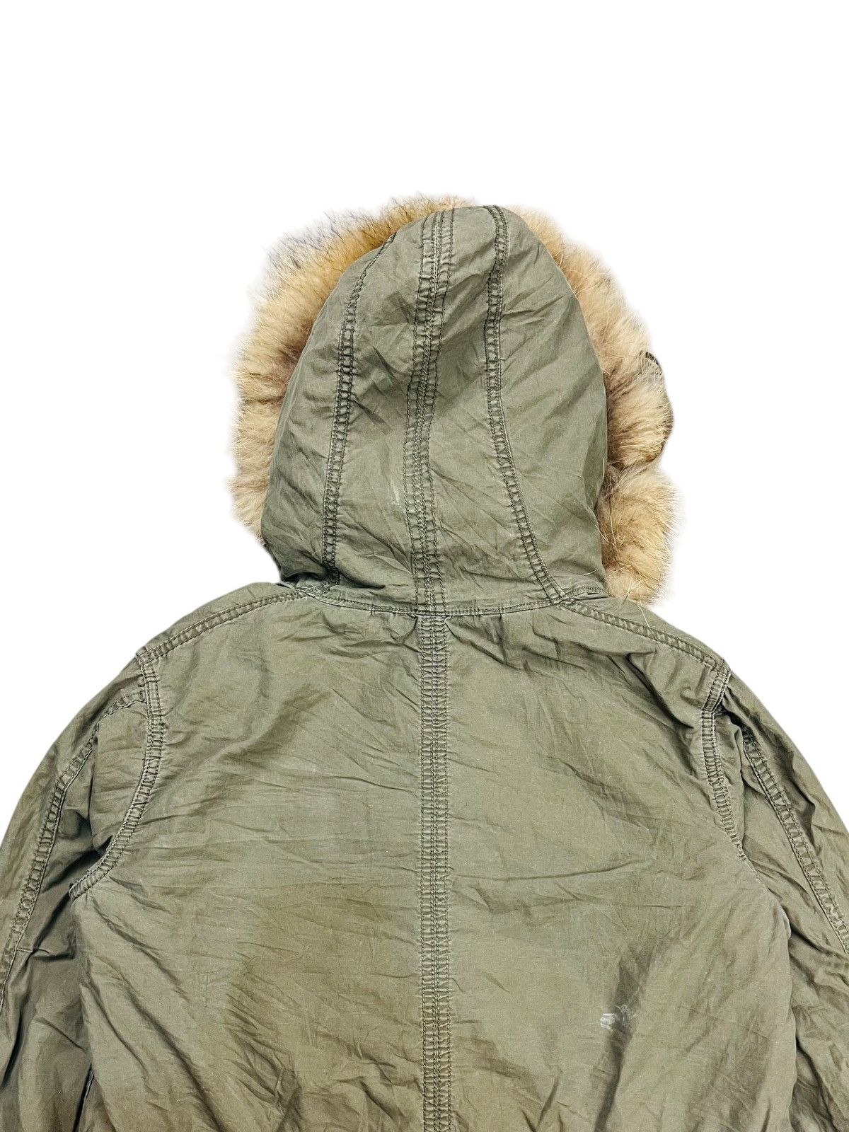 If Six Was Nine 2000s GOA - Apocalypse Fur Hoodie Jacket Size US M / EU 48-50 / 2 - 14 Thumbnail