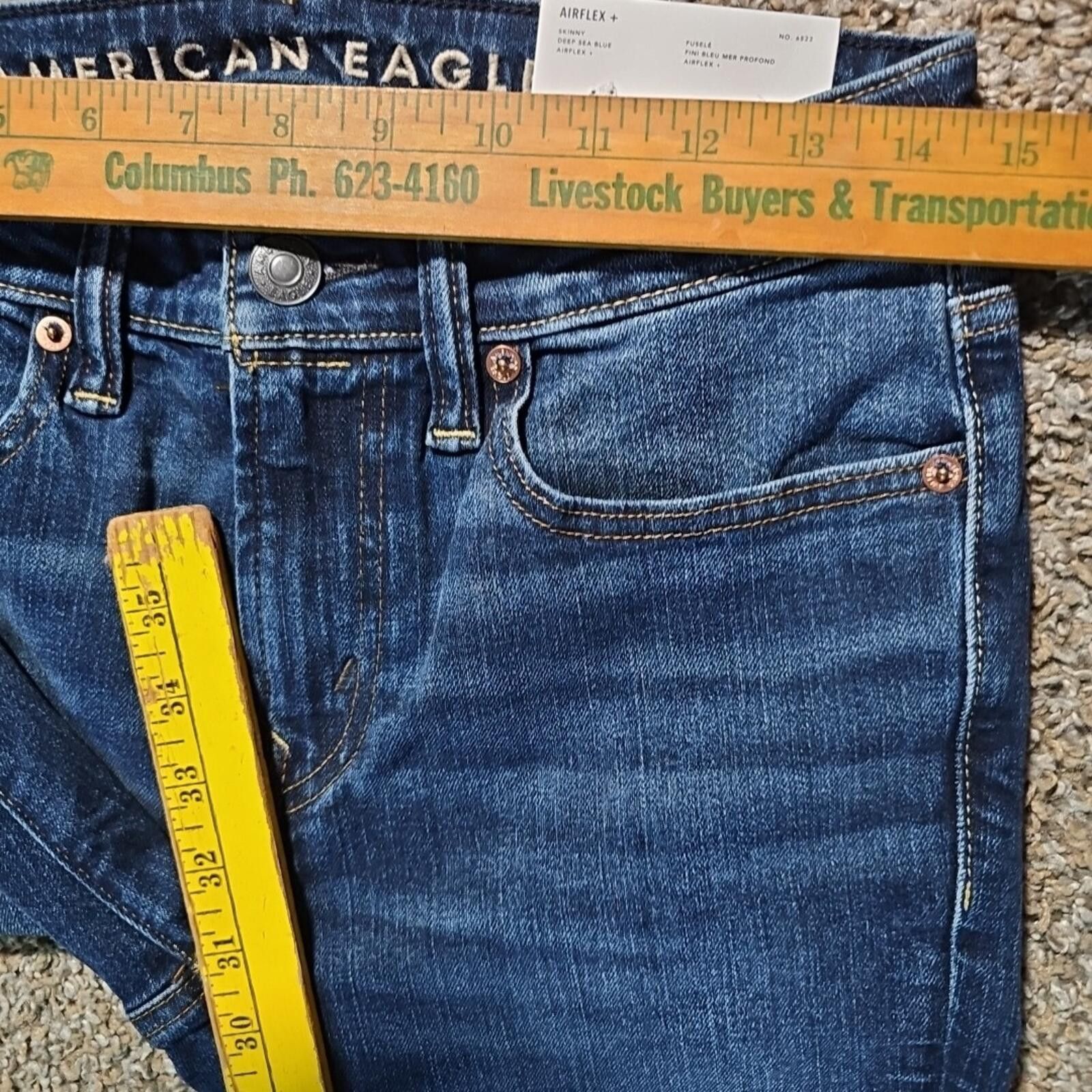 American Eagle Outfitters American Eagle Airflex+ 29/32 Skinny NWT Size US 29 - 4 Thumbnail