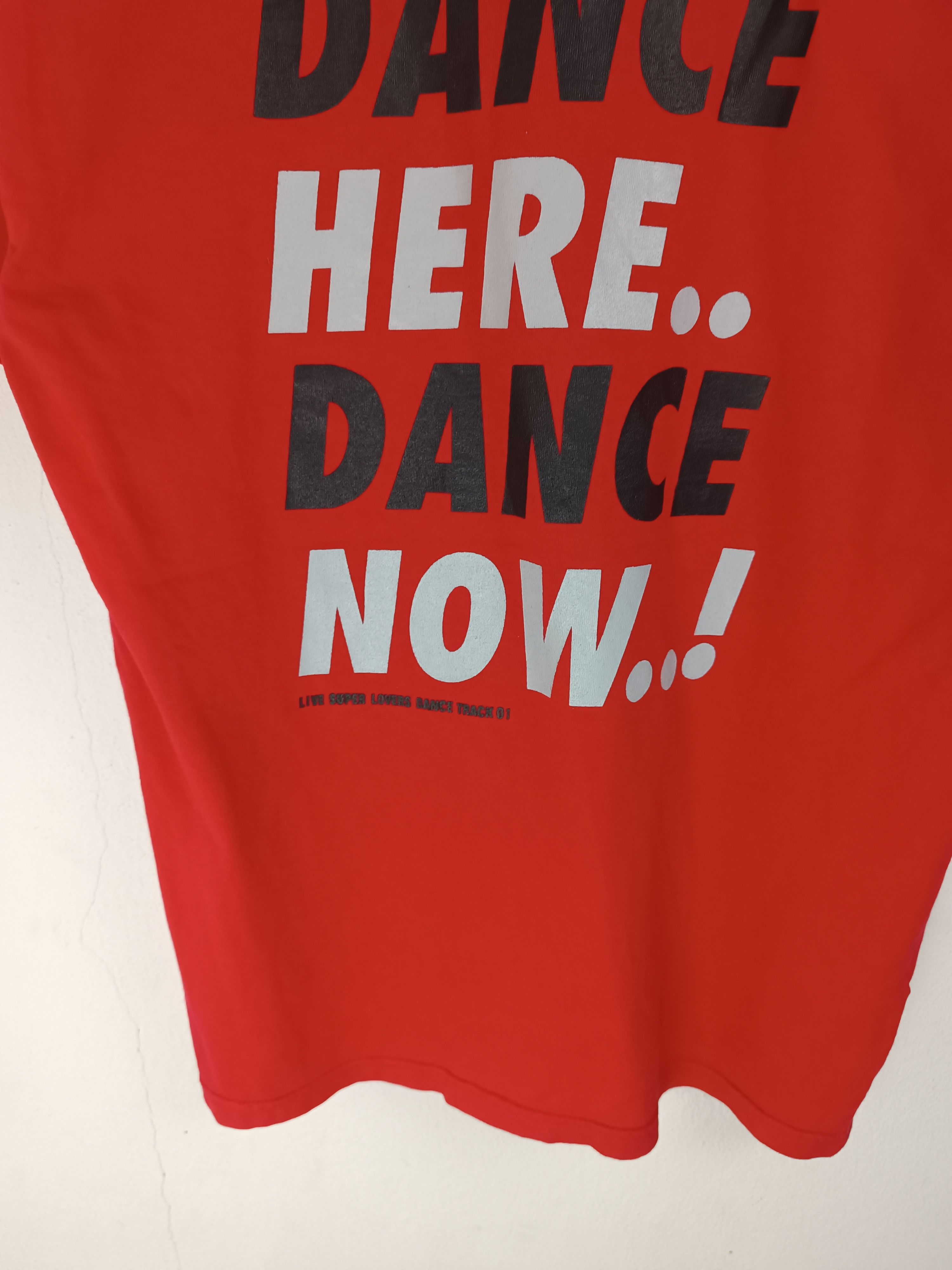 Japanese Brand VINTAGE SUPER LOVERS JAPAN DANCE HERE TEE EDM DJ Size US M / EU 48-50 / 2 - 13 Thumbnail