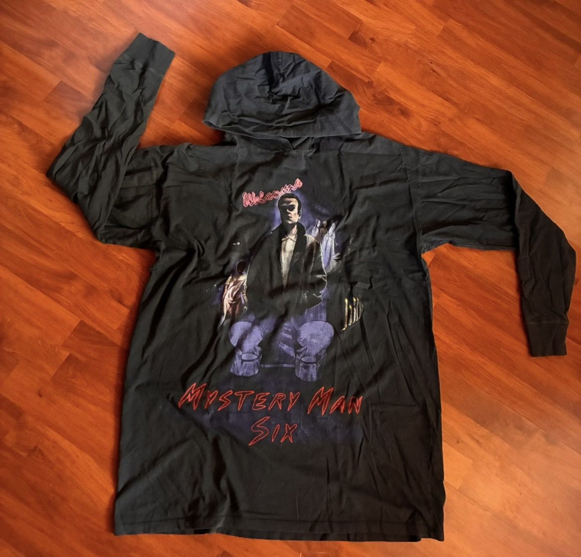 t*2様 mm6 Maison Margiela Mystery Man フード Maison Margiela MM6 MAISON MARGIELA MYSTERY MAN SIX HOODIE | Grailed