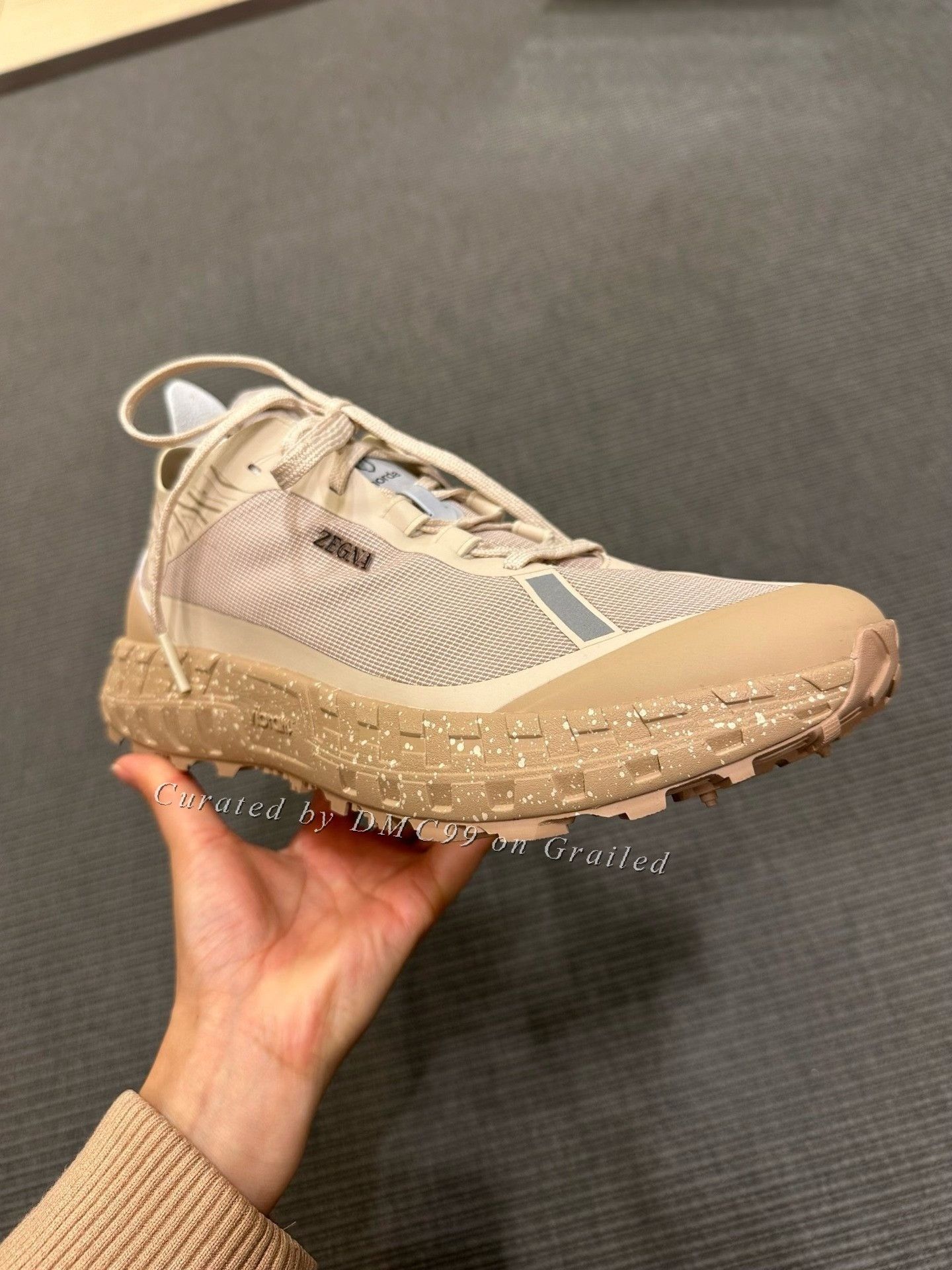 Ermenegildo Zegna Zegna Beige Hiking Sneakers Size US 10 / EU 43 - 5 Thumbnail