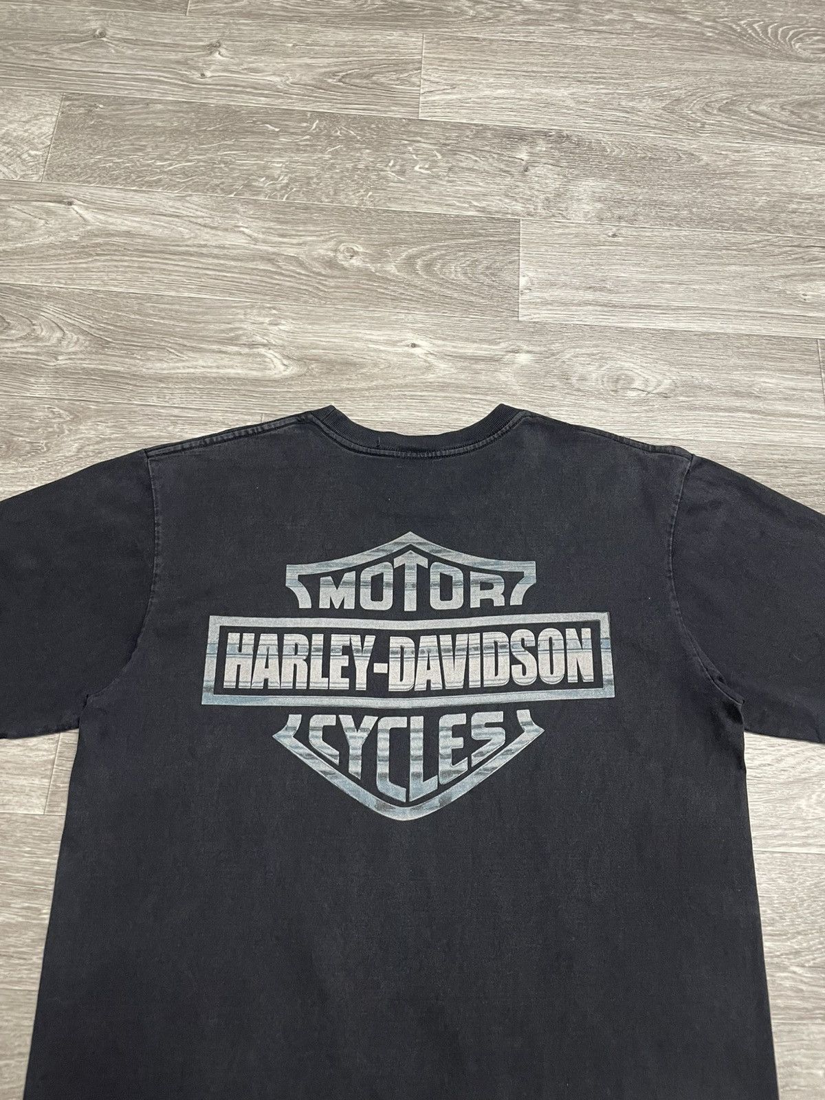 Harley Davidson Vintage Harley Davidson Big Logo T-Shirts Size US XL / EU 56 / 4 - 10 Thumbnail