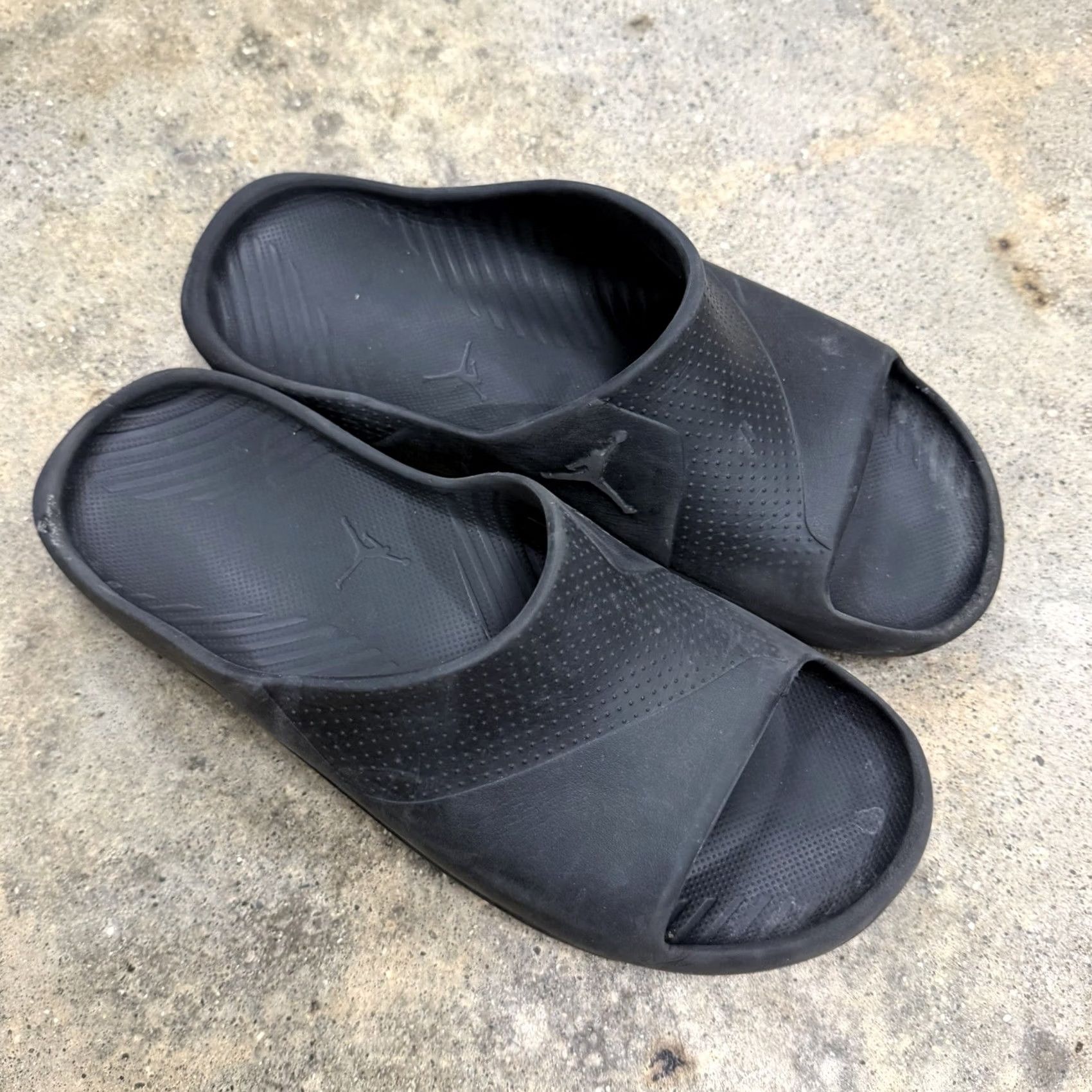 Jordan Brand Nike Air Jordan Post Slide Sandals Black Mens Size 10 Sandal Slide Size ONE SIZE - 2 Thumbnail