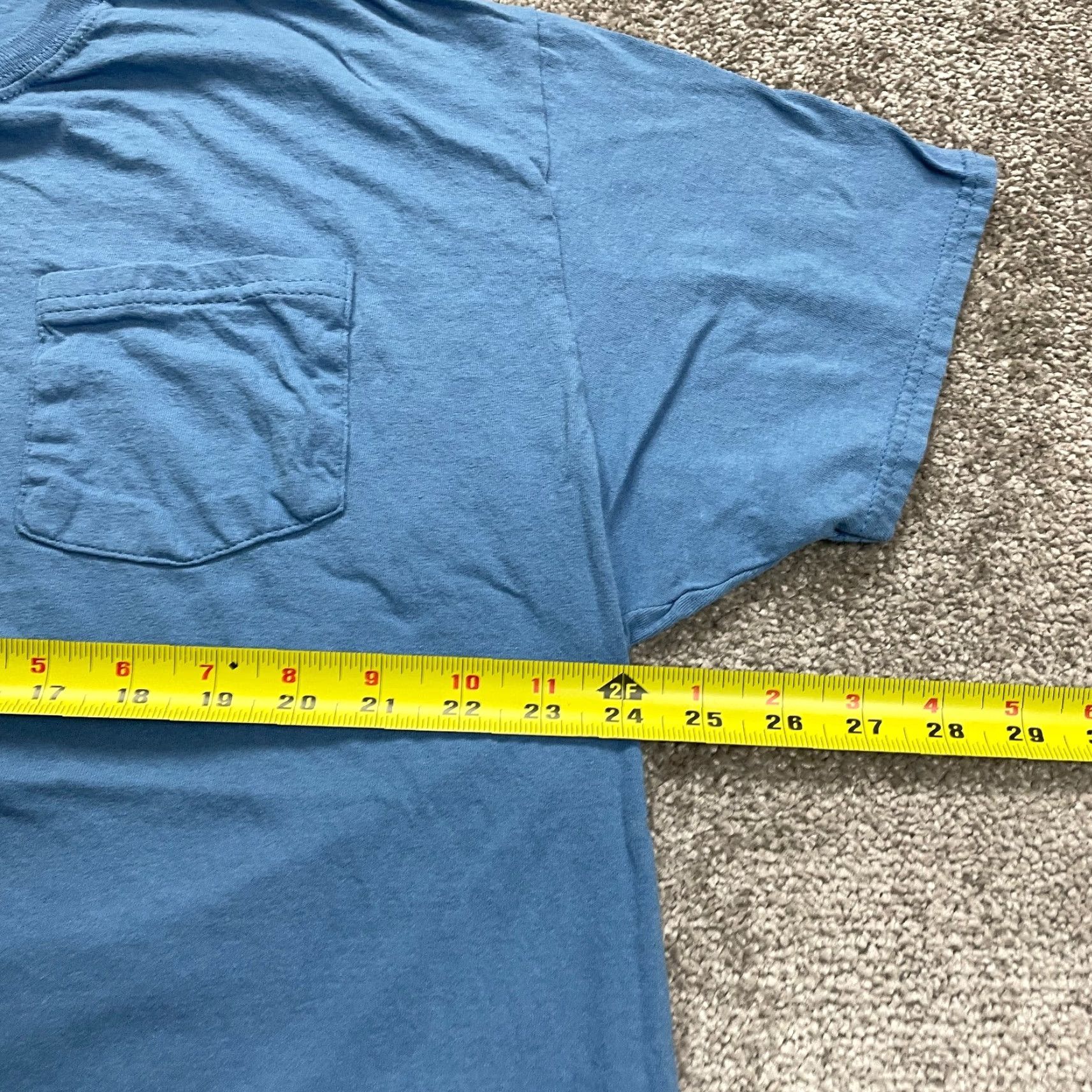 Hanes VINTAGE Hanes Comfortsoft T-Shirt Mens 2XL Blue Crew Neck Short Sleeve Tee Size US XXL / EU 58 / 5 - 7 Thumbnail