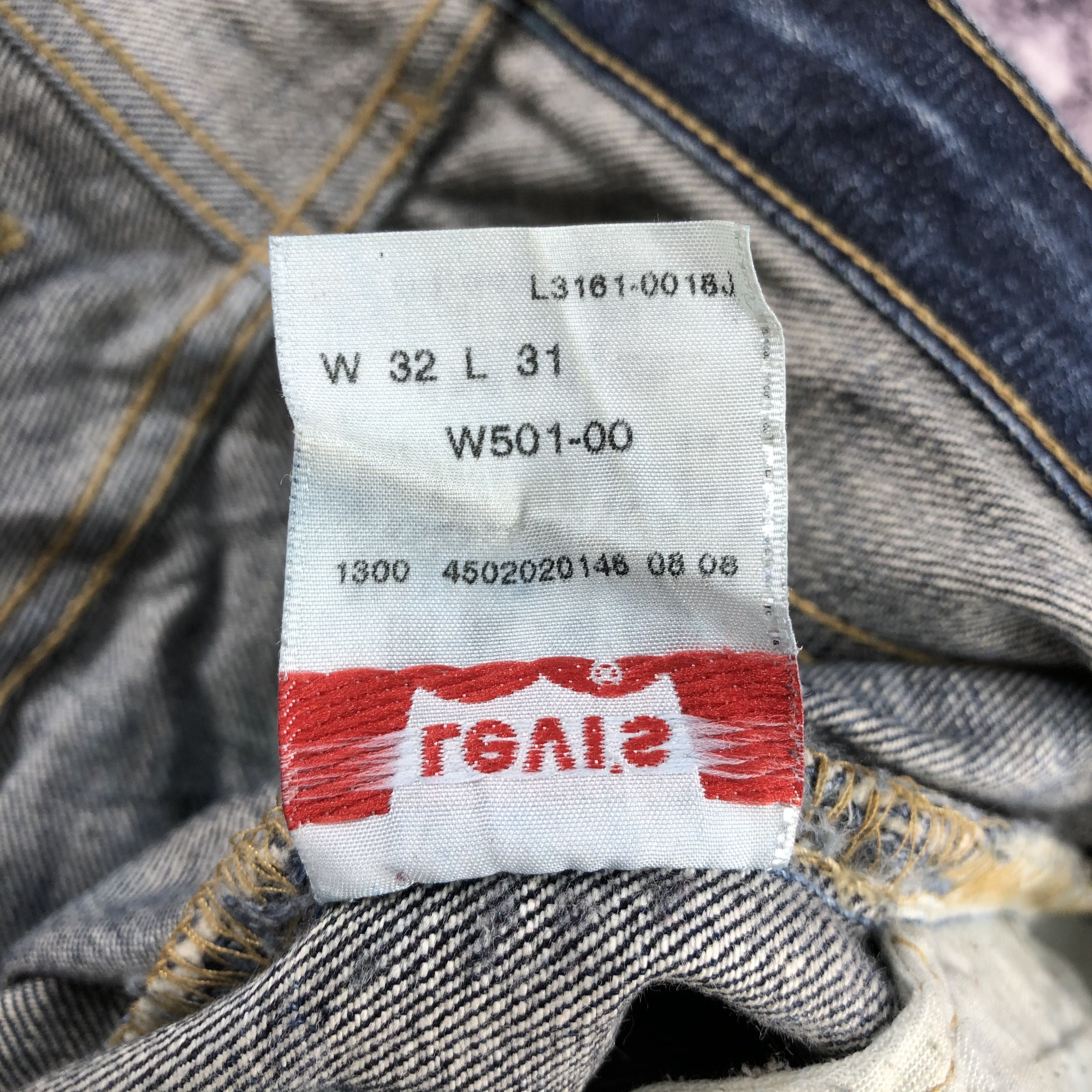 Levi's × Vintage 90s Vintage Blue Wash Levis 501 Jeans-JM2916 Size US 33 - 16 Thumbnail