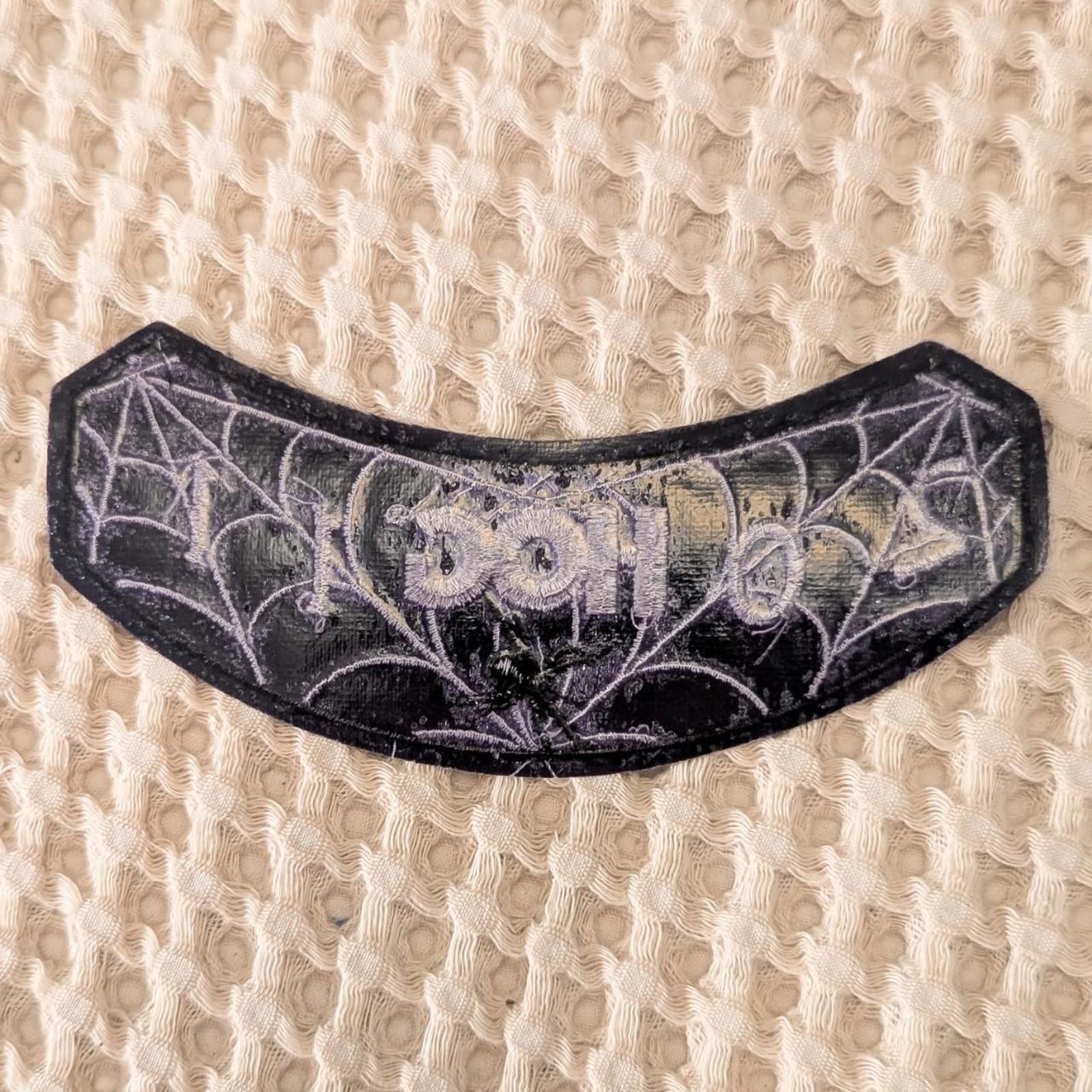 Harley Davidson 2011 Harley HOG Spider Web Patch • Y2K Biker Grunge Size ONE SIZE - 4 Thumbnail
