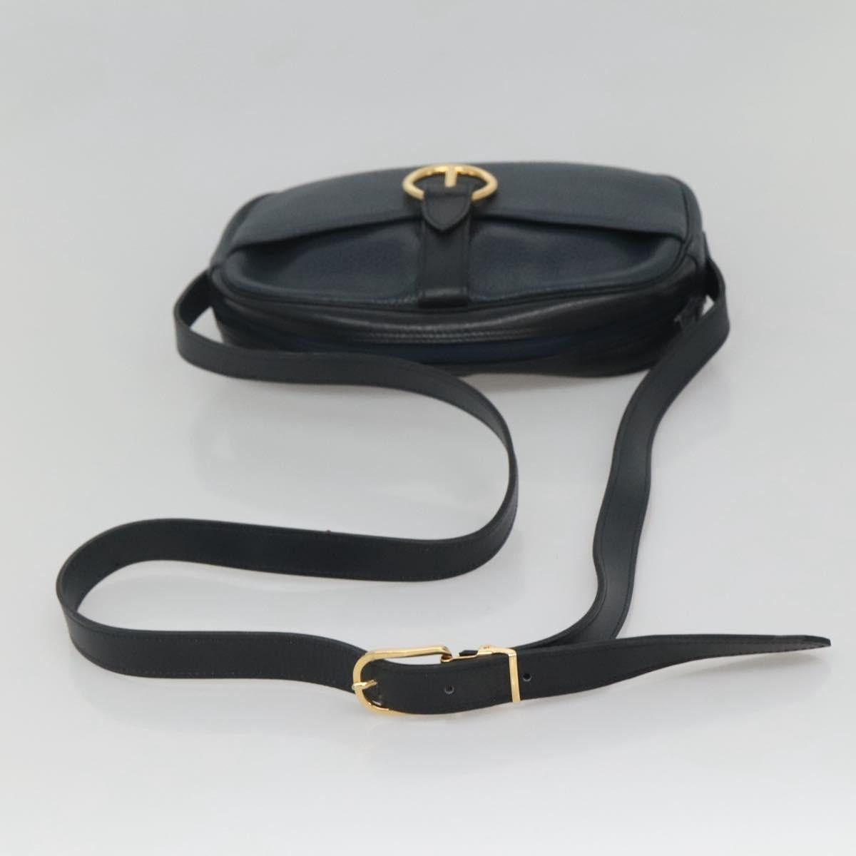 Dior DIOR Shoulder Bag Leather Navy Gold Size ONE SIZE - 7 Thumbnail