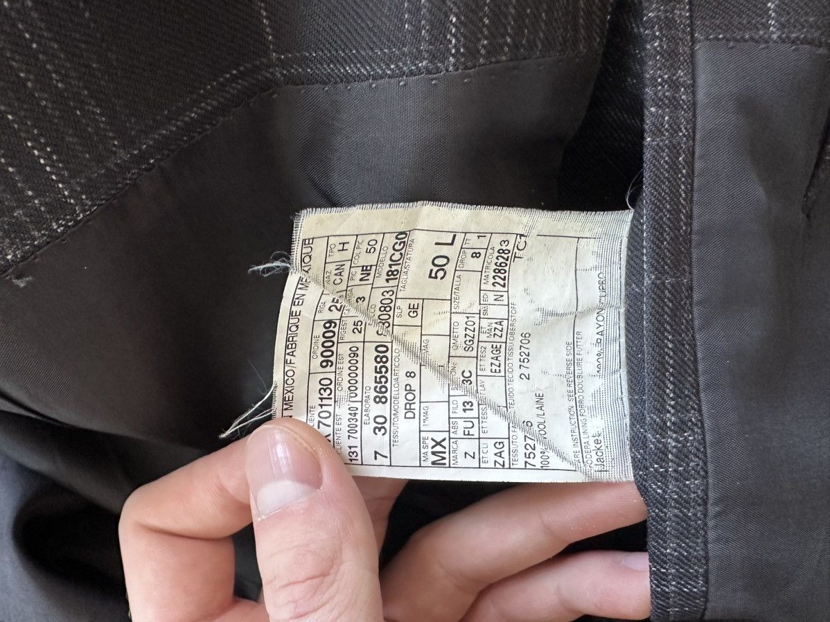 Z Zegna $1k Check Wool Blazer Size 40L - 5 Thumbnail