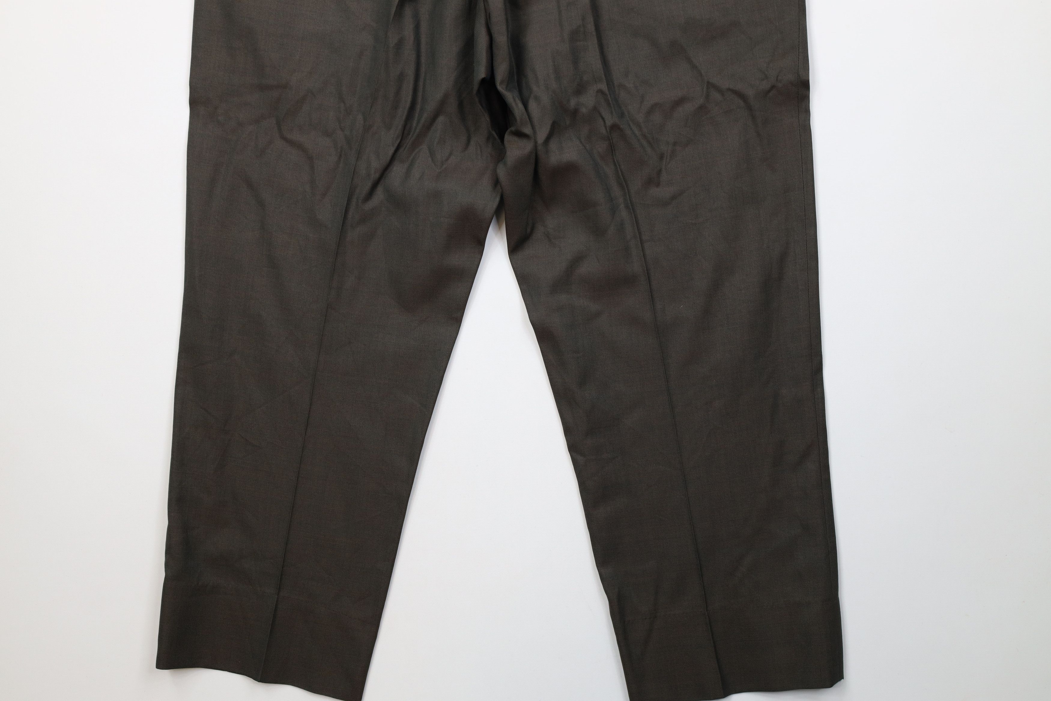 Vintage Vintage 50s Hollywood Regency Knit Chromatic Chino Pants Size US 34 / EU 50 - 13 Thumbnail