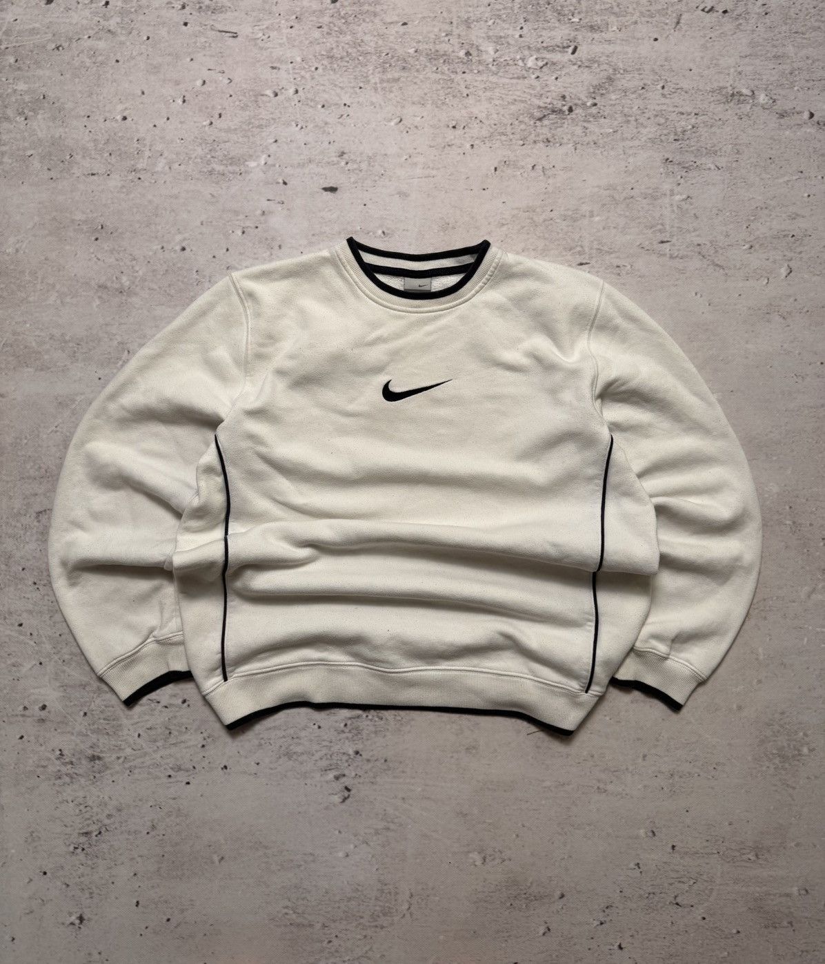 Nike × Vintage NIKE VINTAGE CENTER LOGO OVERSIZE BOXY SWEATSHIRT Size US M / EU 48-50 / 2 - 1 Thumbnail