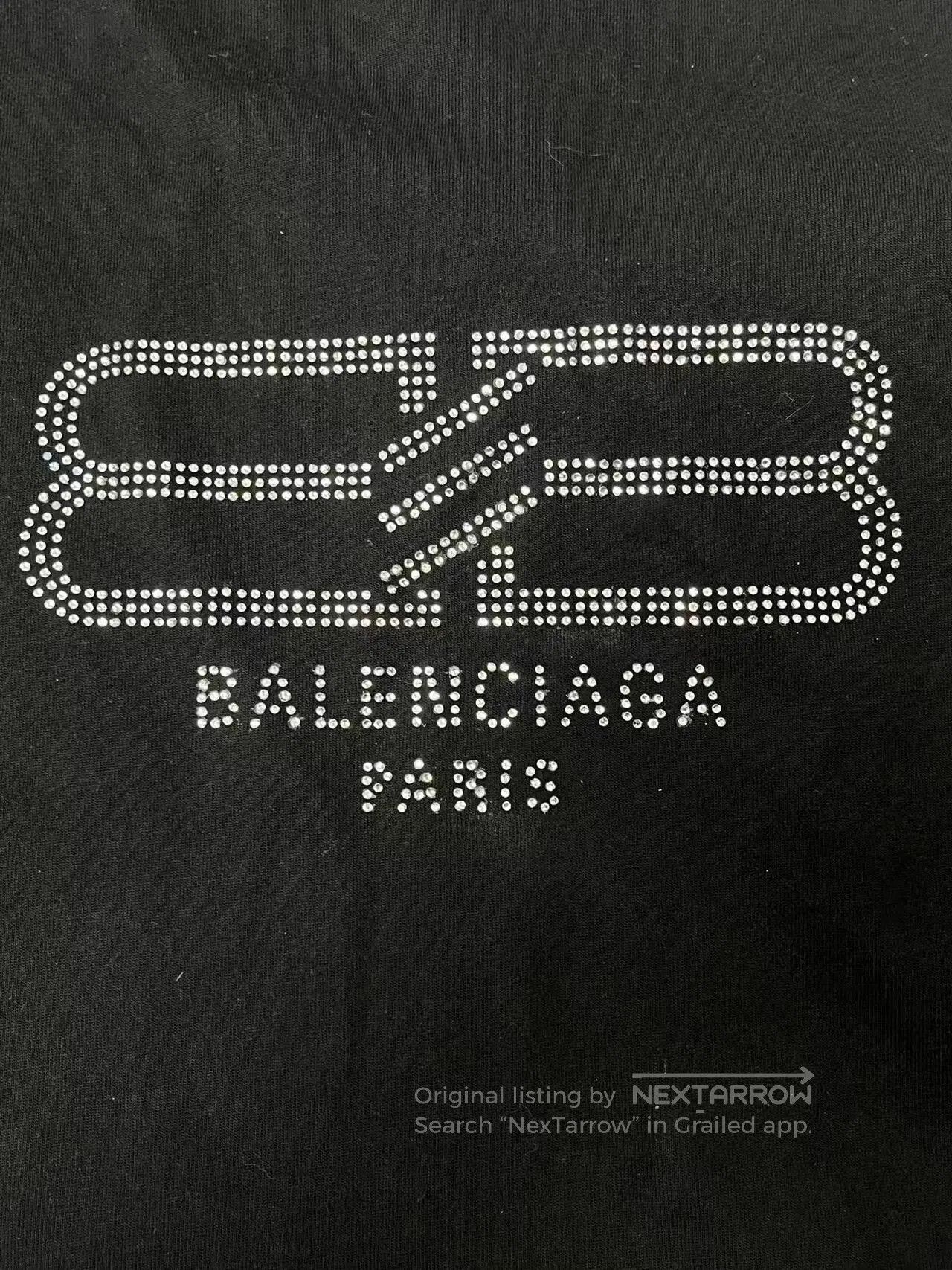 Balenciaga black short sleeve t. Size US S / EU 44-46 / 1 - 3 Thumbnail