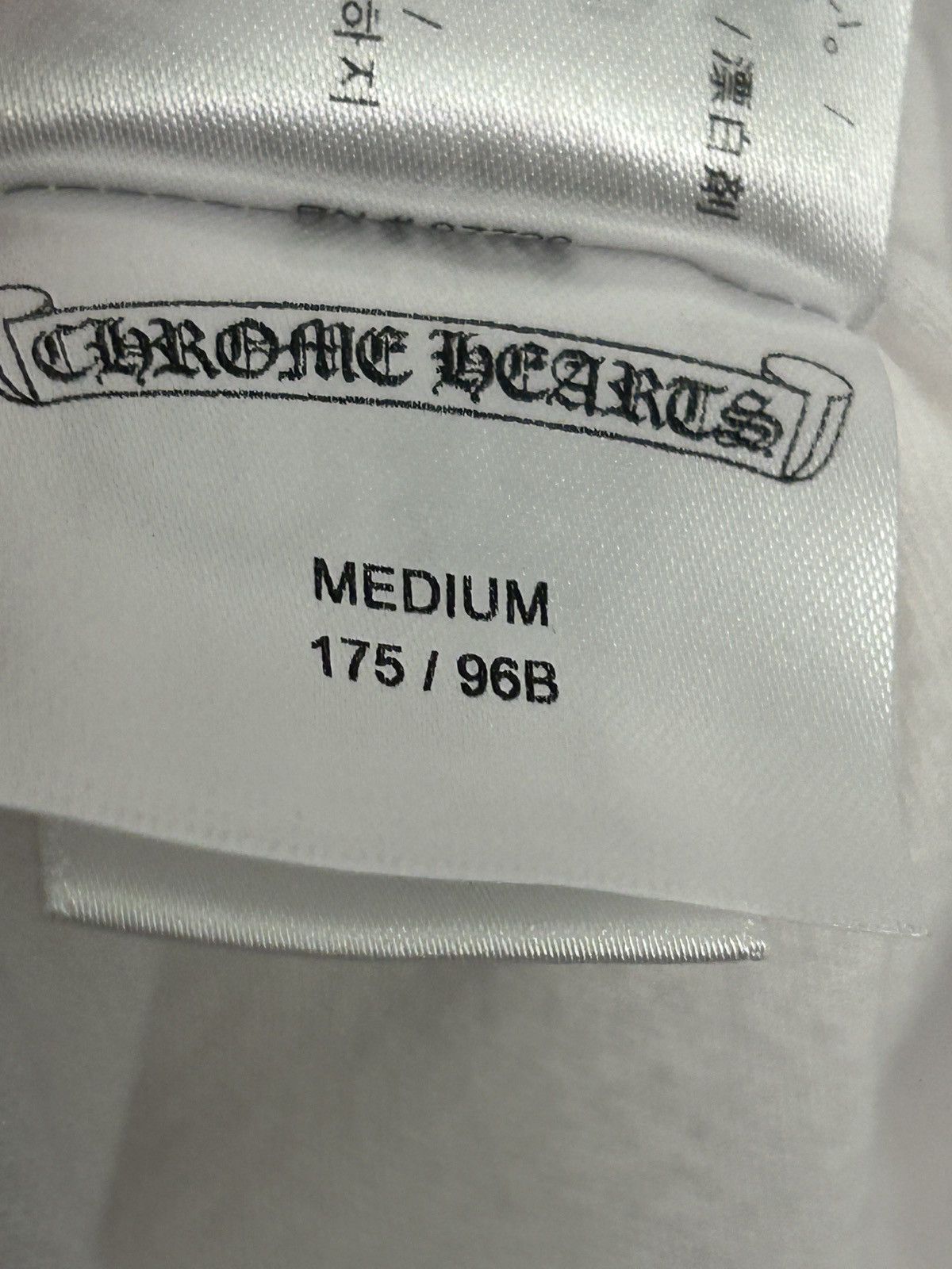 Chrome Hearts Chrome Hearts Vegas Exclusive short sleeve Tee white M Size US M / EU 48-50 / 2 - 11 Thumbnail
