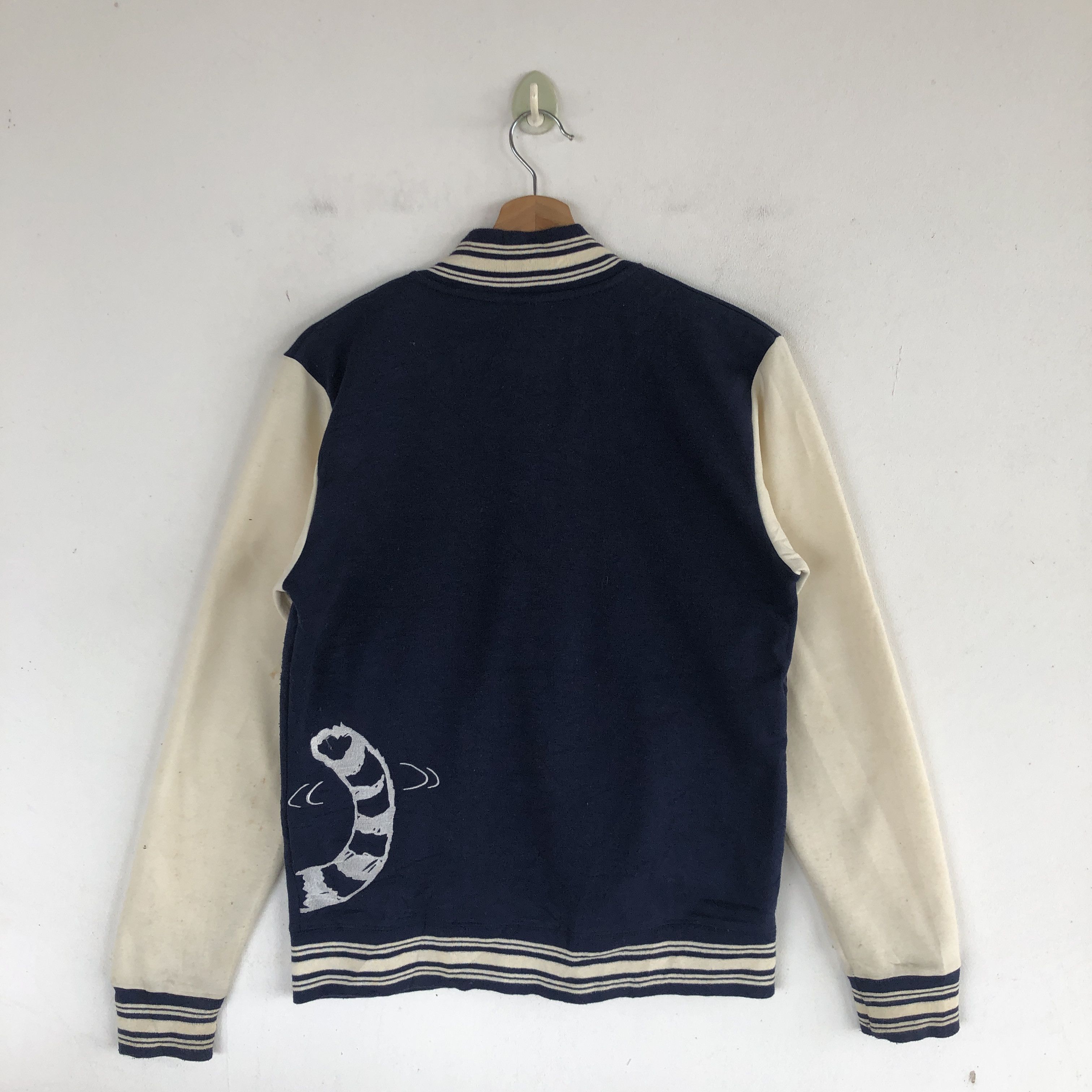 Japanese Brand × Vintage Vintage Modish Gaze Varsity Sweater Japanese Sweatshirt Size XS / US 0-2 / IT 36-38 - 3 Thumbnail