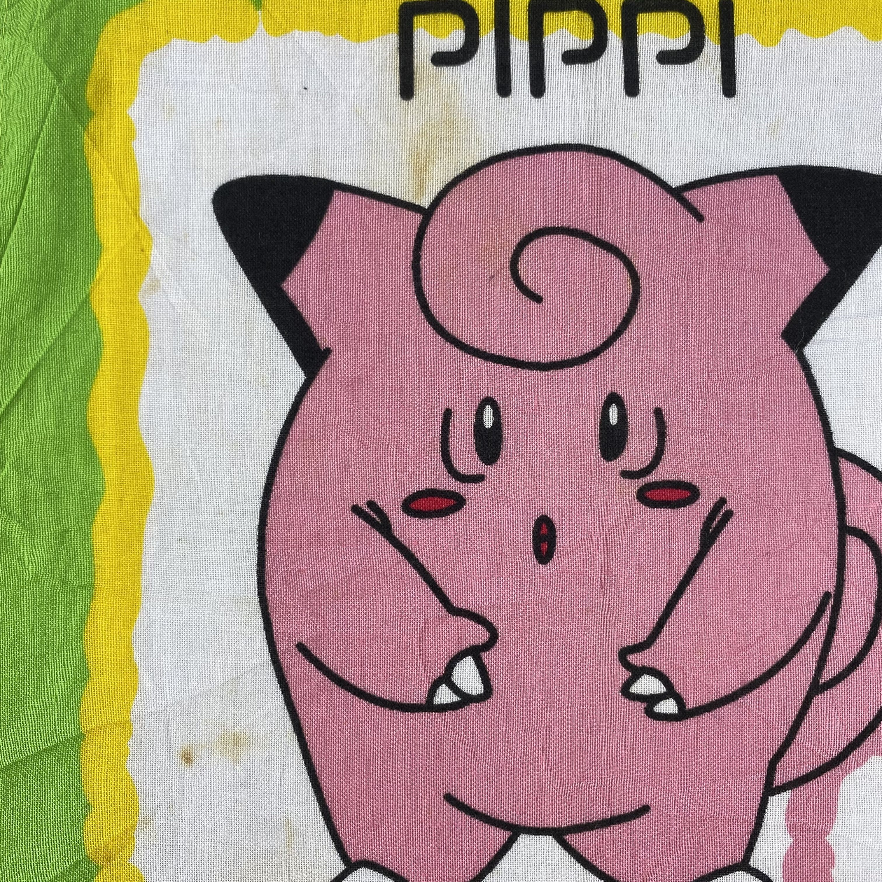 Pokemon × Vintage Vintage PIkachu Bandana/ Handkerchief / Neckerchief Size ONE SIZE - 6 Thumbnail