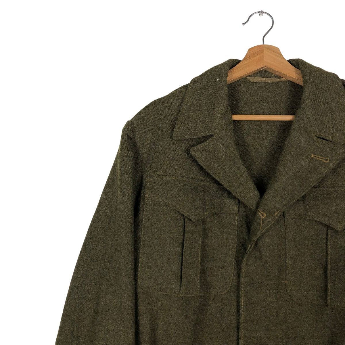 Vintage 🔥TRUE VINTAGE 1955 MILITARY CARGO JACKET BELT BUZZ RICKSONS Size US M / EU 48-50 / 2 - 5 Thumbnail