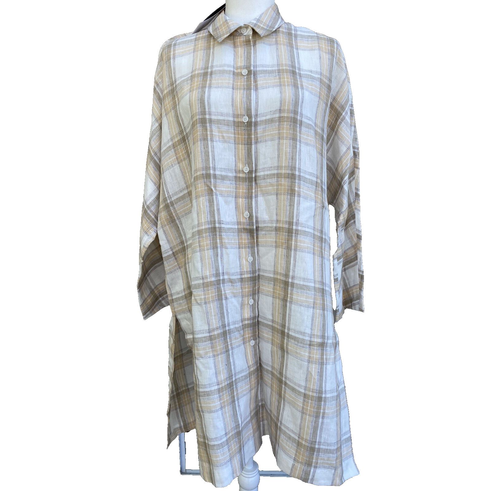 Lafayette 148 Lafayette 148 long shirt dress women Large $448 A003042 Size L / US 10 / IT 46 - 1 Thumbnail