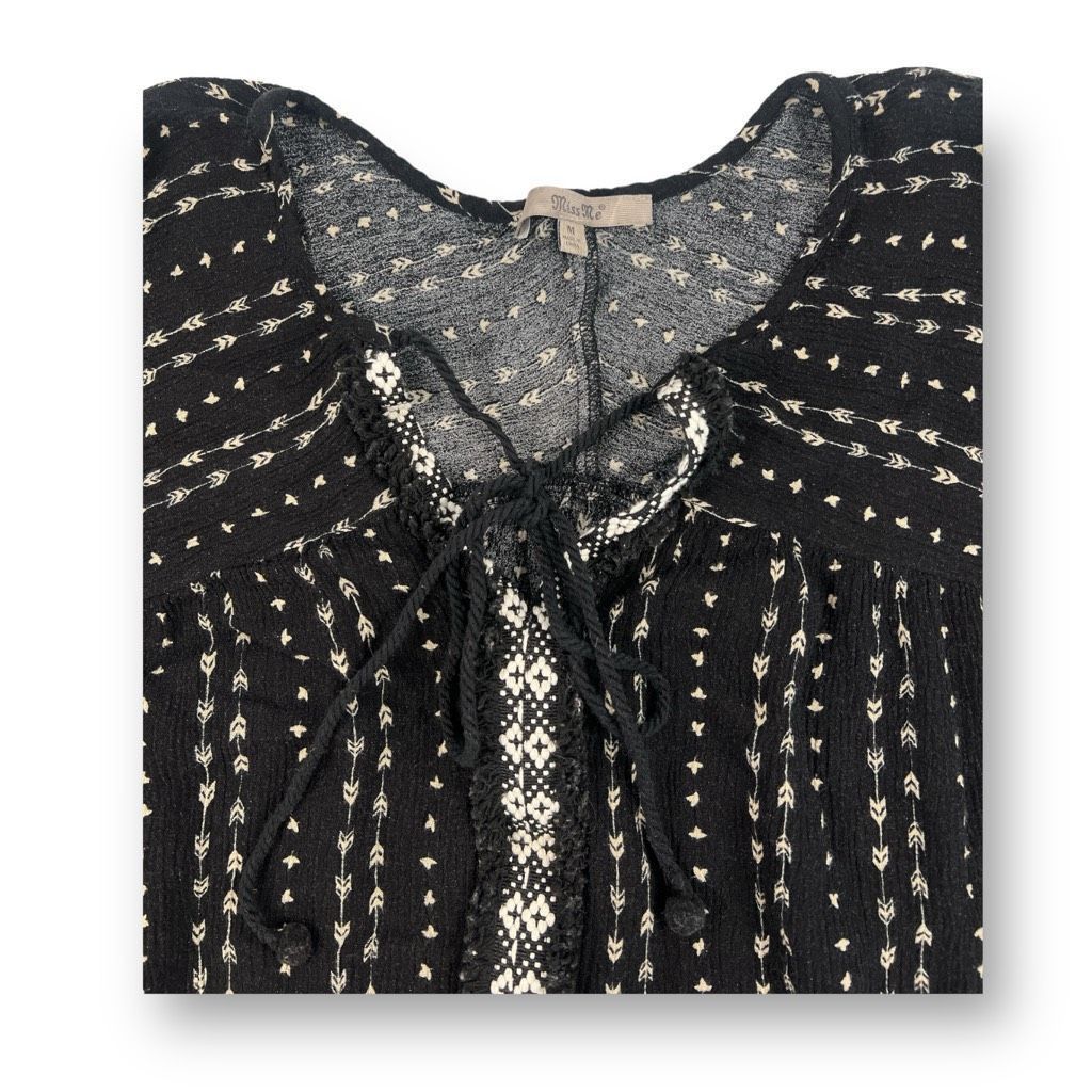 Other Miss Me Blouse Top Size Medium Size M / US 6-8 / IT 42-44 - 2 Thumbnail
