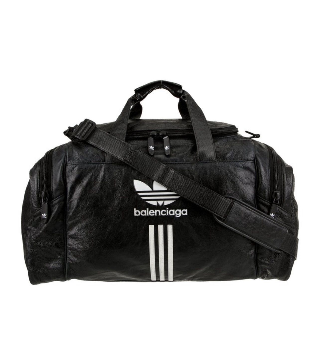 Balenciaga Balenciaga x Adidas Large Leather Gym Bag | Grailed