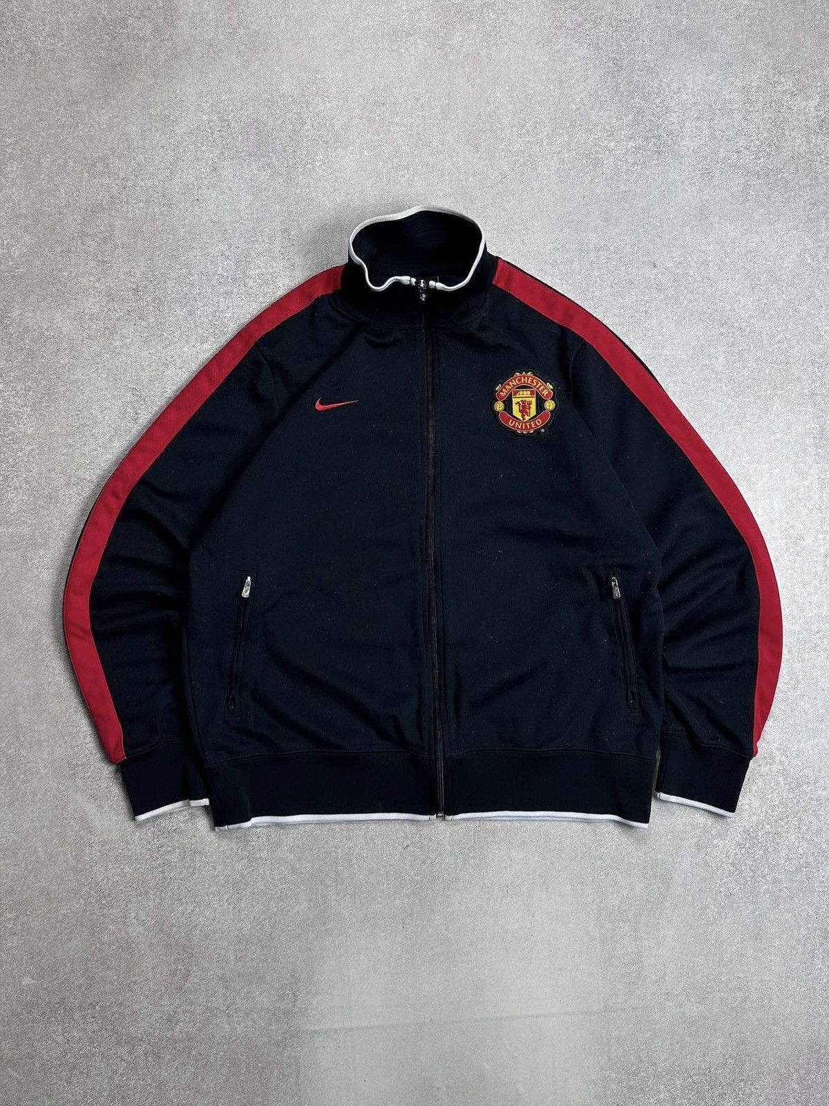 Nike Vintage Nike Manchester United Y2K Blockcore Olympic Jacket Size US XL / EU 56 / 4 - 1 Thumbnail